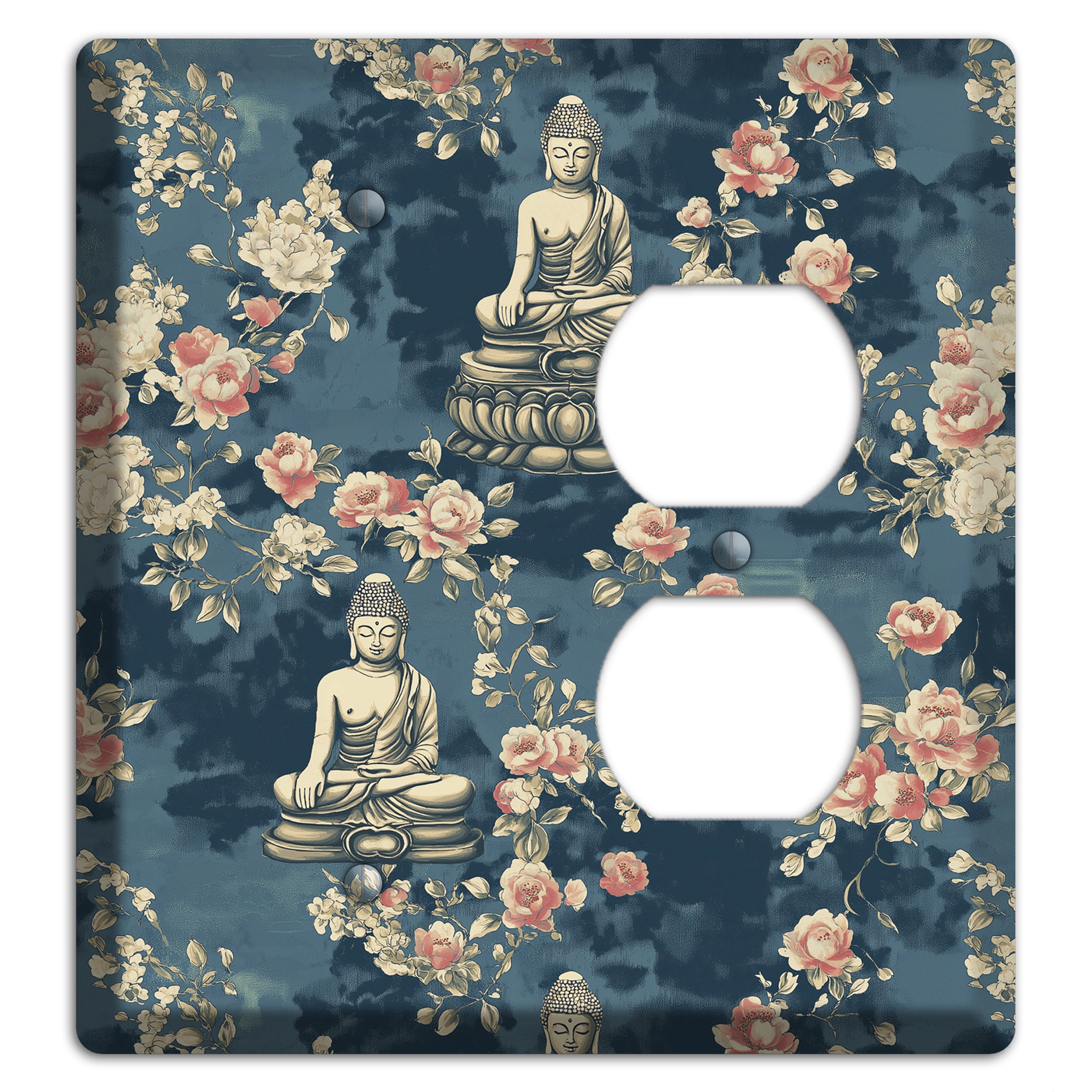 Lotus & Bloom Blank / Duplex Wallplate