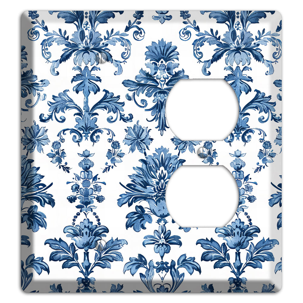 Damask Reverie Blank / Duplex Wallplate