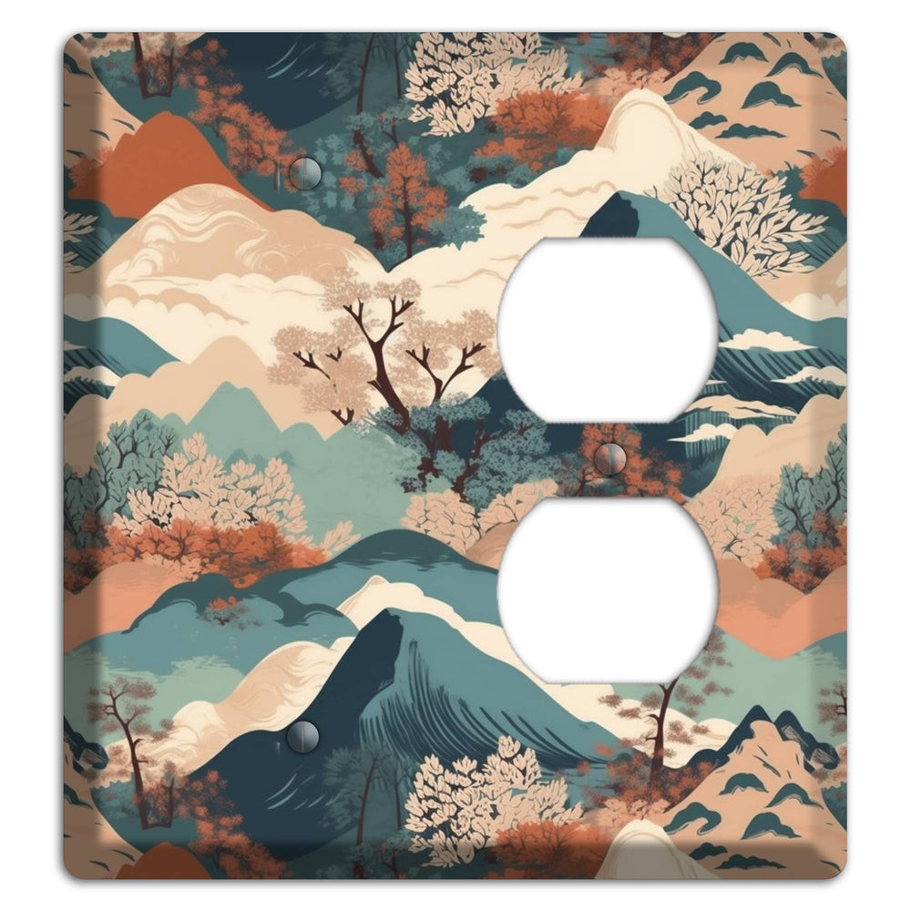 Mountain Reverie Blank / Duplex Wallplate
