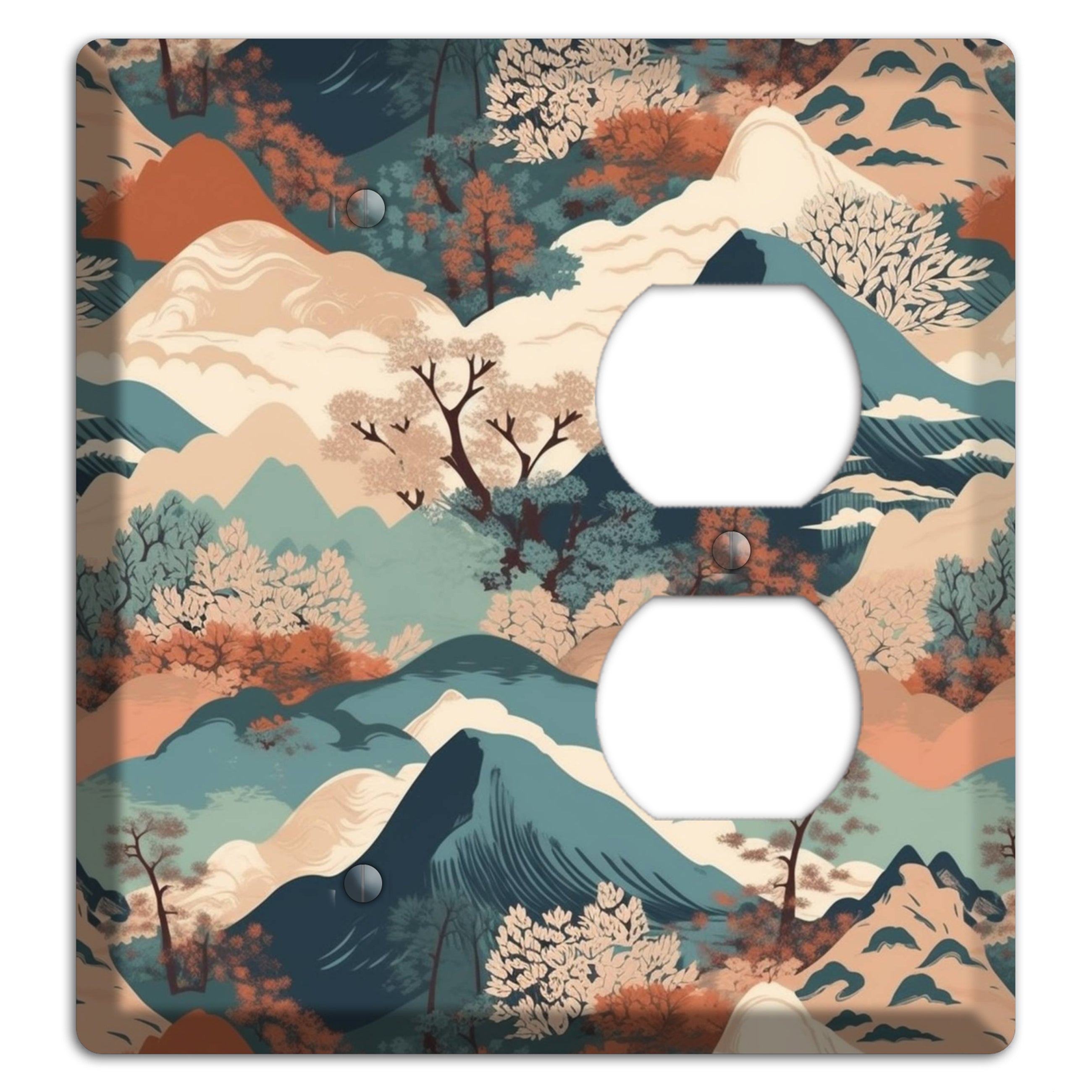 Mountain Reverie Blank / Duplex Wallplate