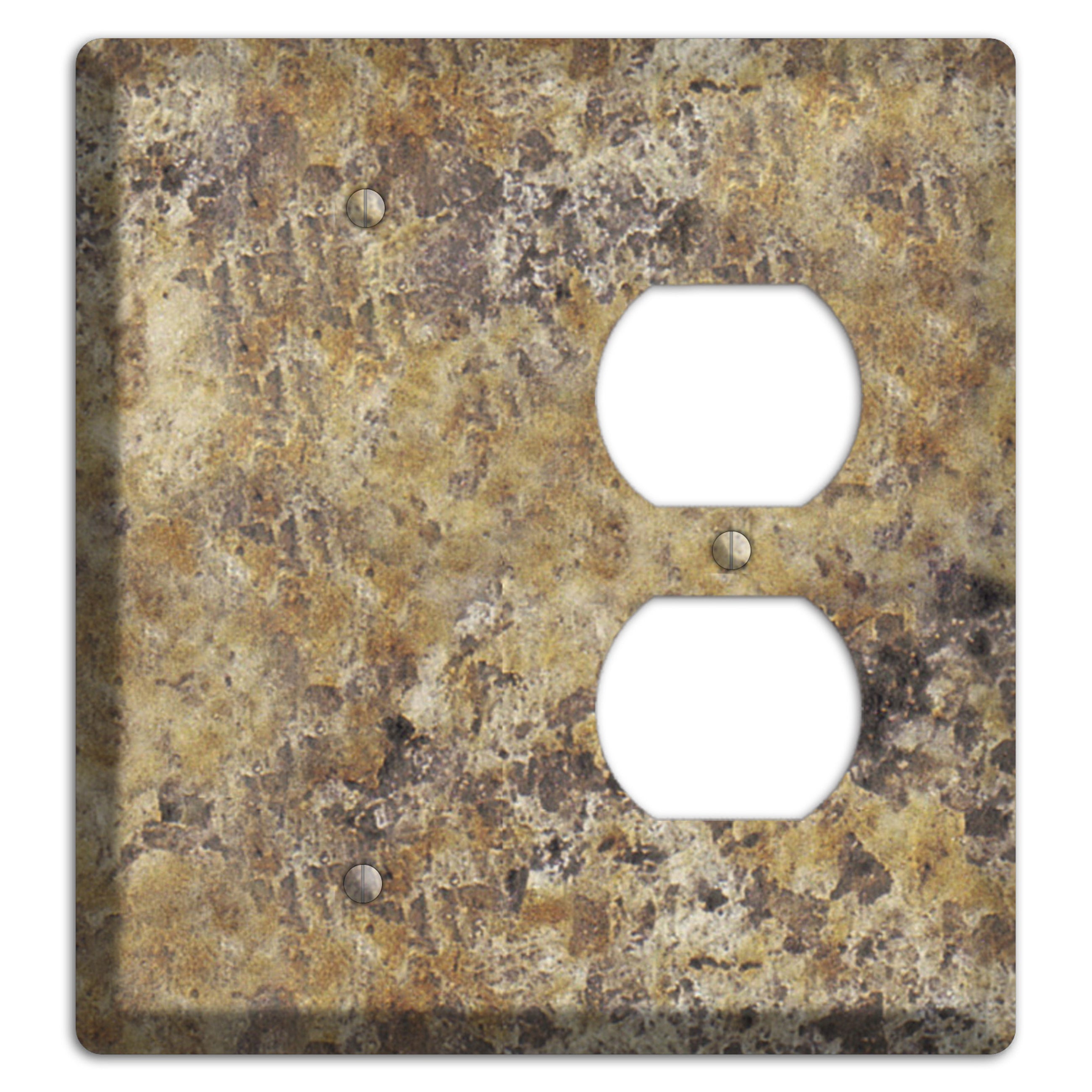 Venetian Gold Granite Blank / Duplex Wallplate