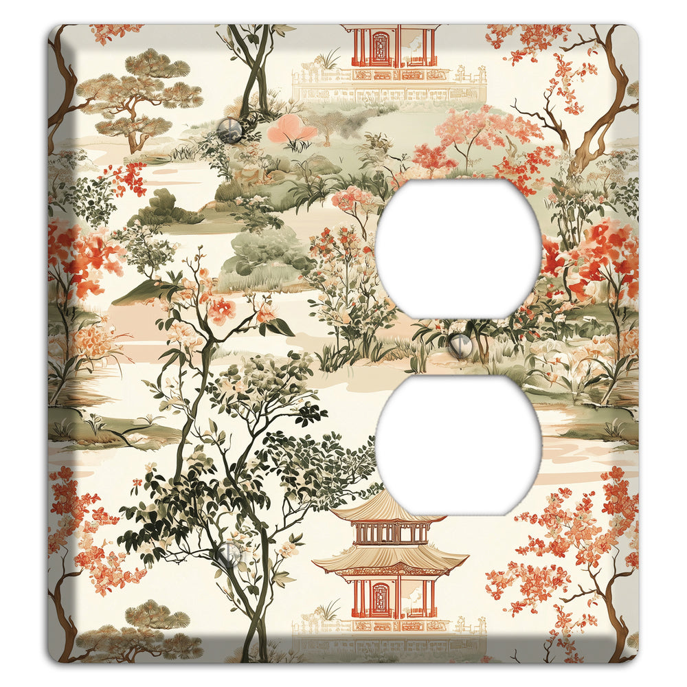 Pavilion & Petal Blank / Duplex Wallplate