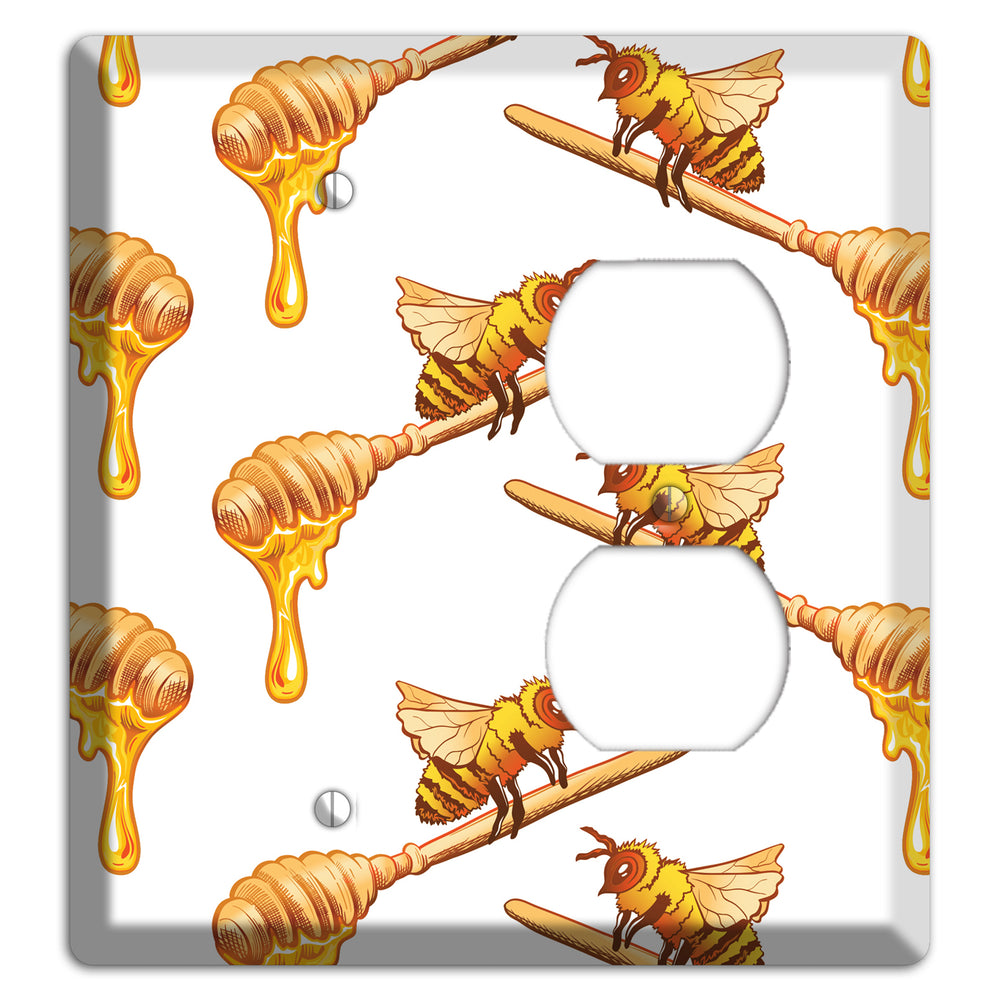 Honey Dipper Scatter Blank / Duplex Wallplate