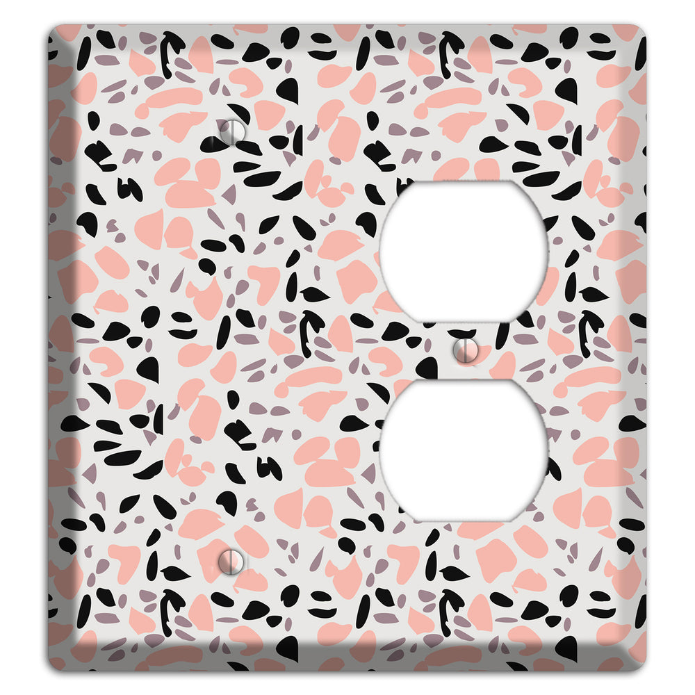 Rose Noir Confetti Blank / Duplex Wallplate