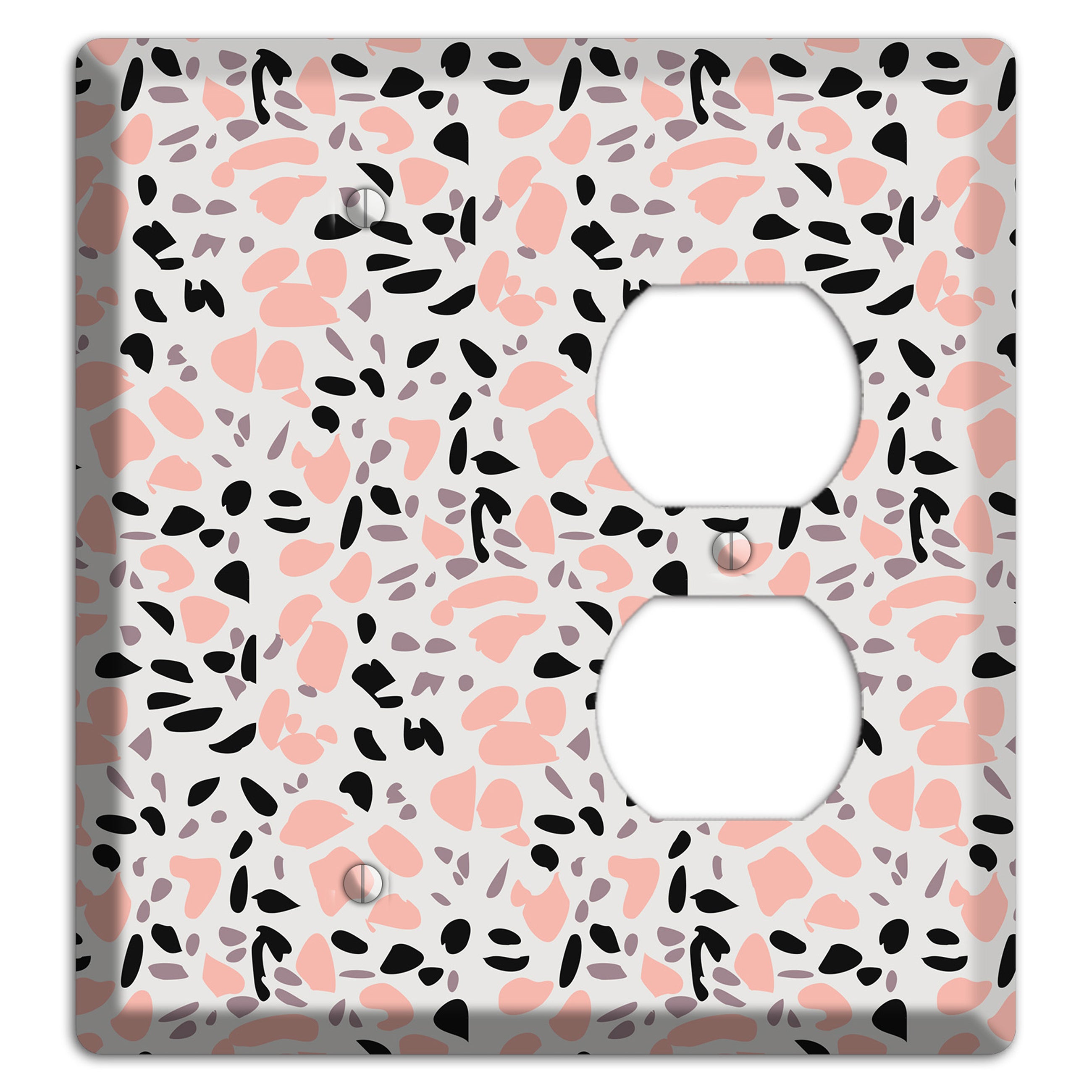 Rose Noir Confetti Blank / Duplex Wallplate
