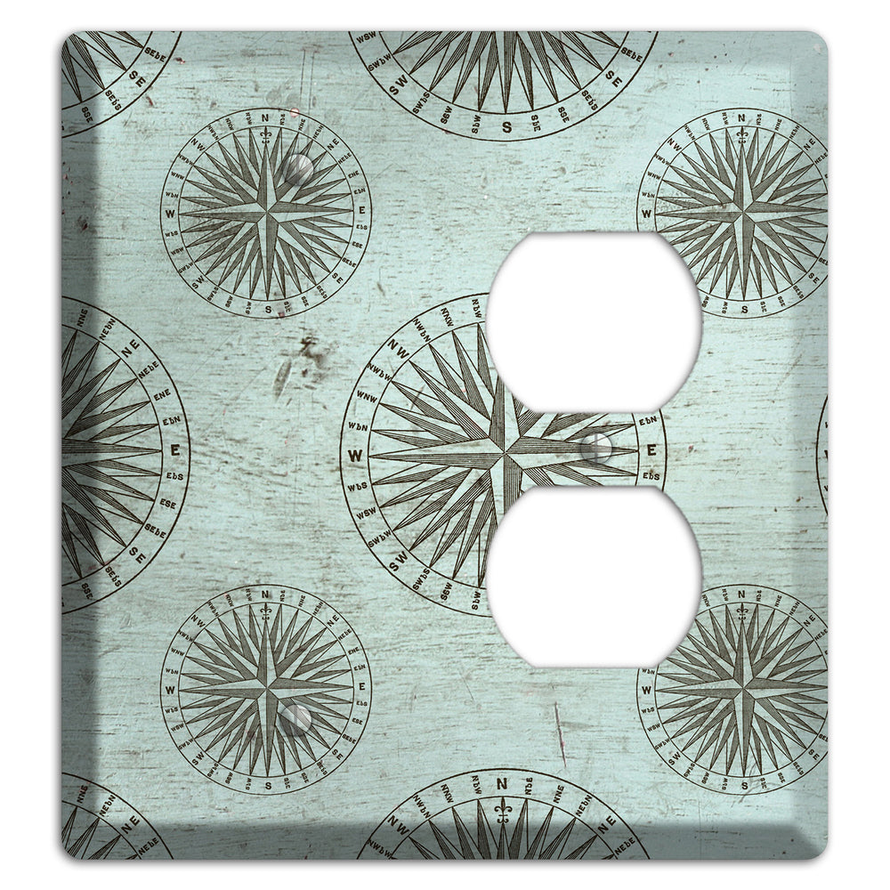 Compass & Current Blank / Duplex Wallplate