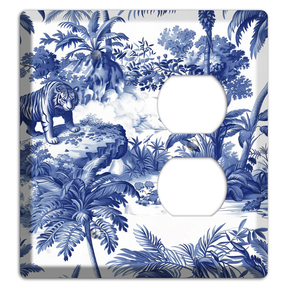 Bengal & Palm Blank / Duplex Wallplate