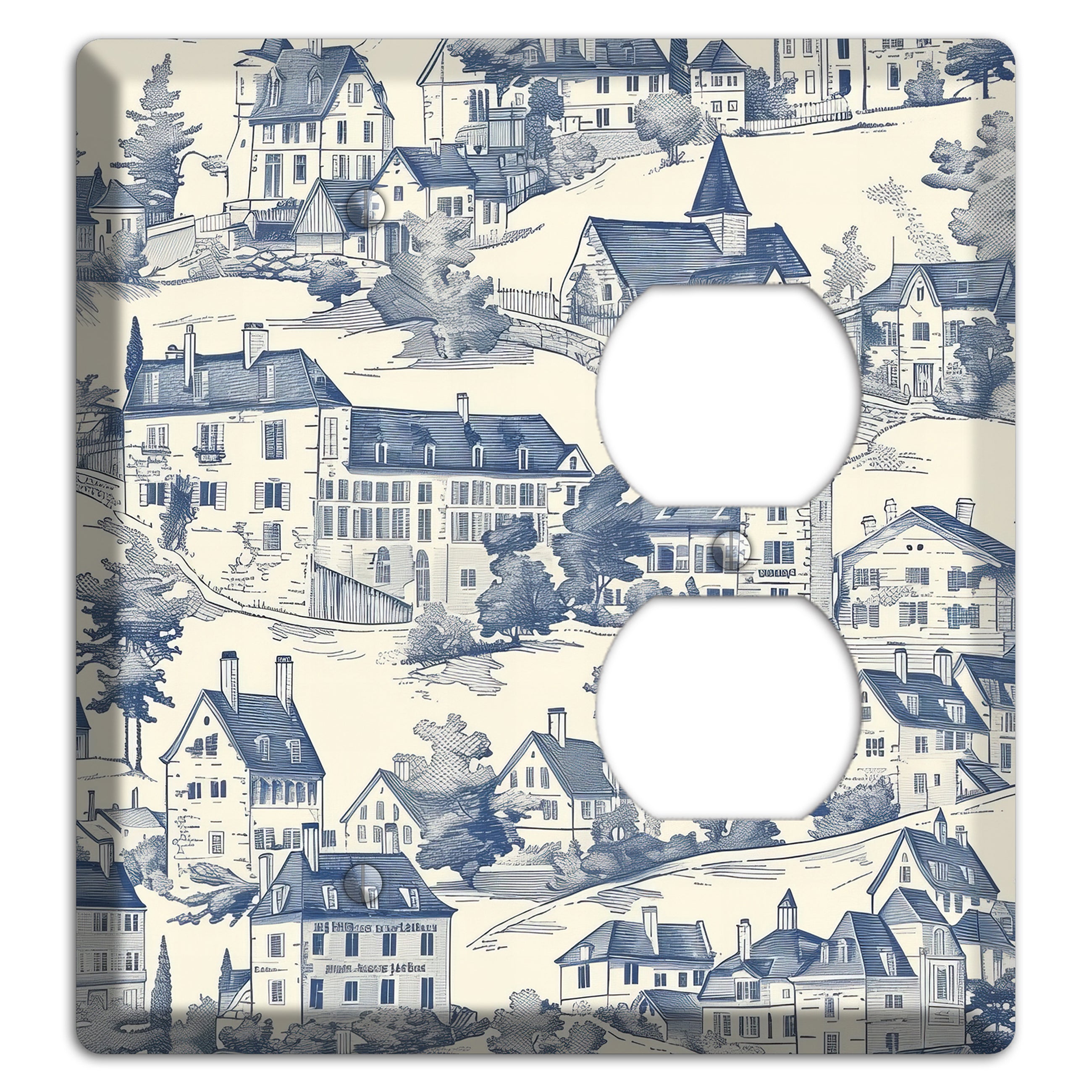 Village Chronicle Blank / Duplex Wallplate