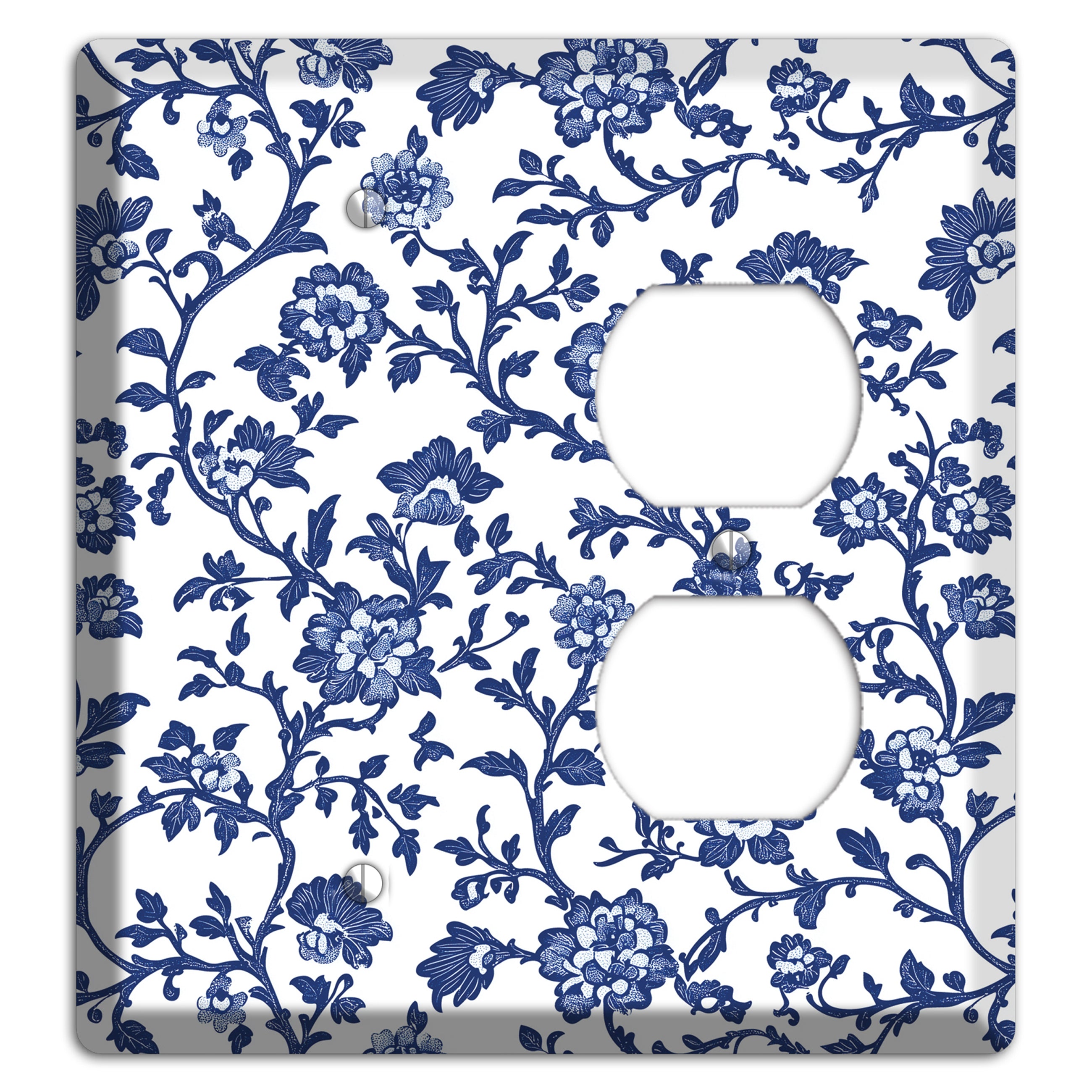 Porcelain Vine Reverie Blank / Duplex Wallplate