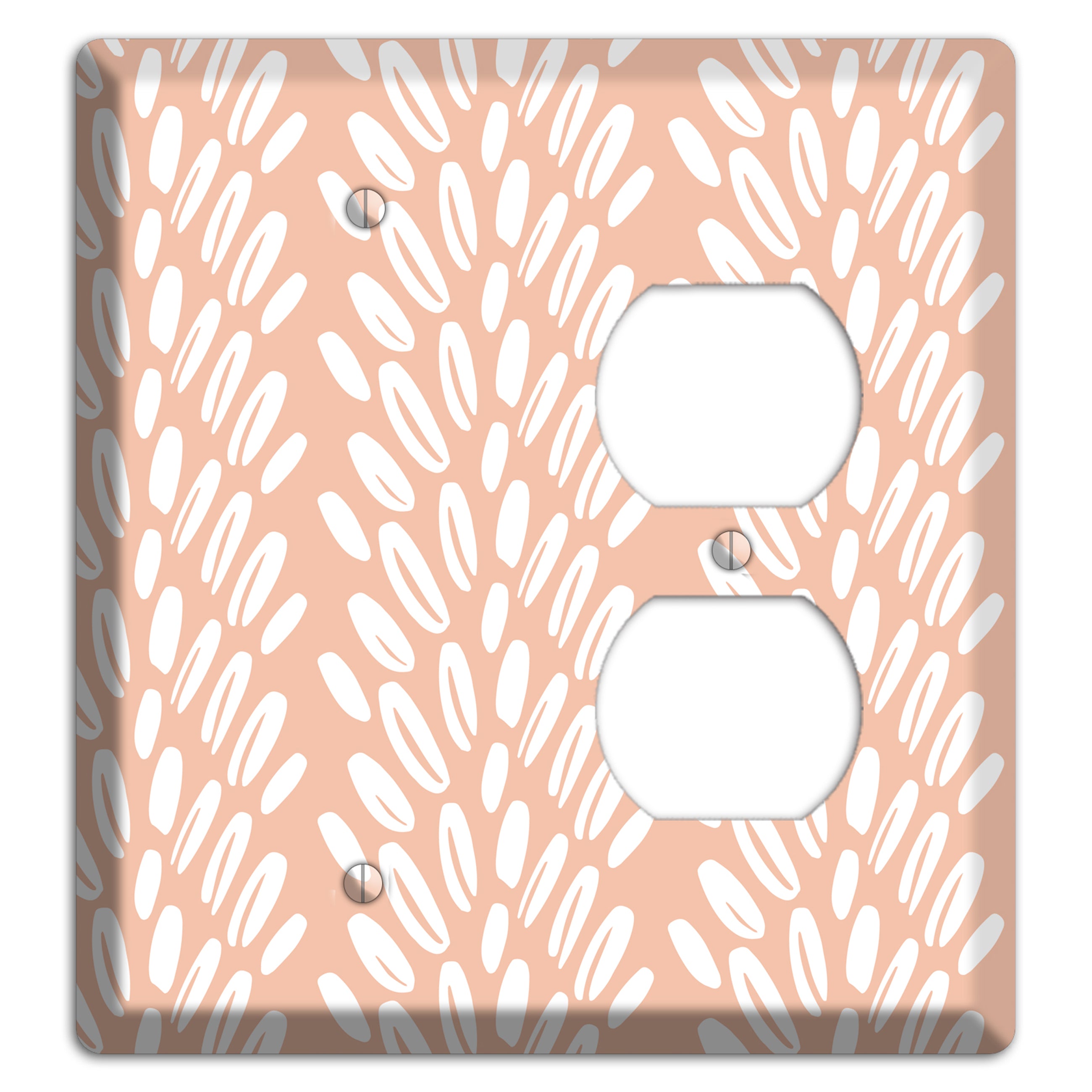 Harvest Plume Rise Blank / Duplex Wallplate