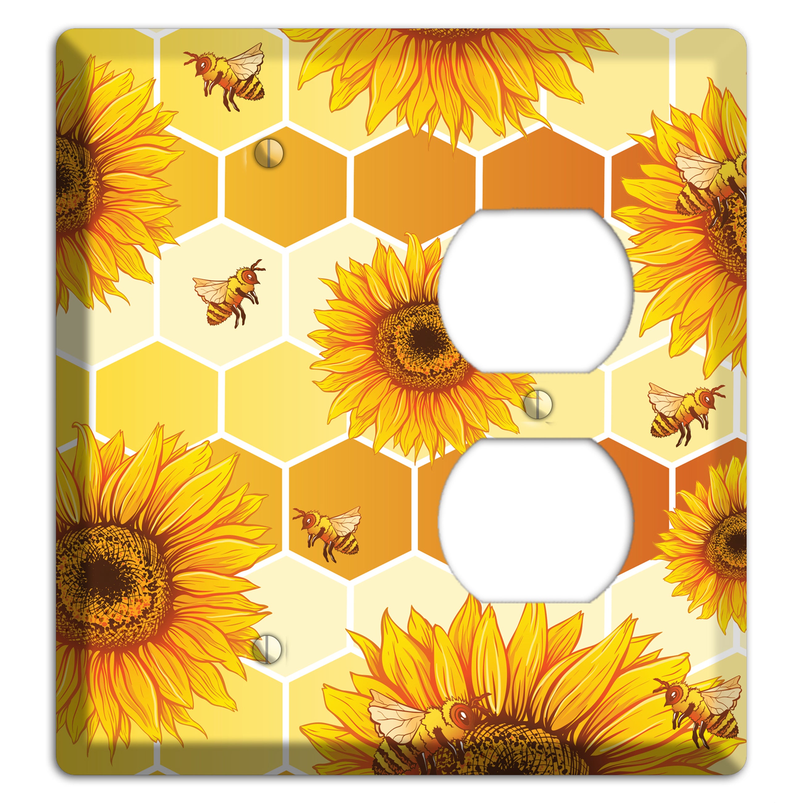 Honeycomb Solstice Blank / Duplex Wallplate