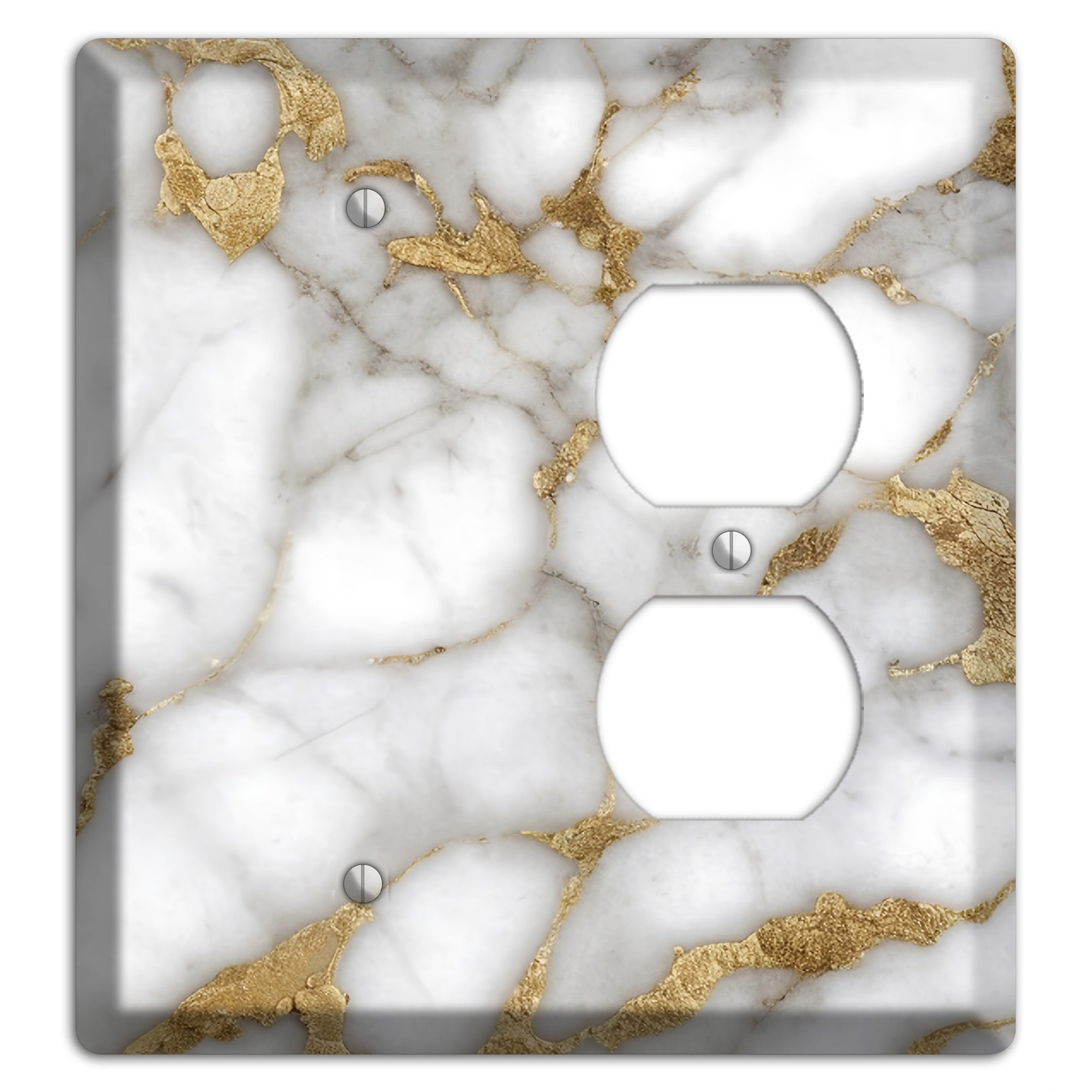Twine Marble Blank / Duplex Wallplate