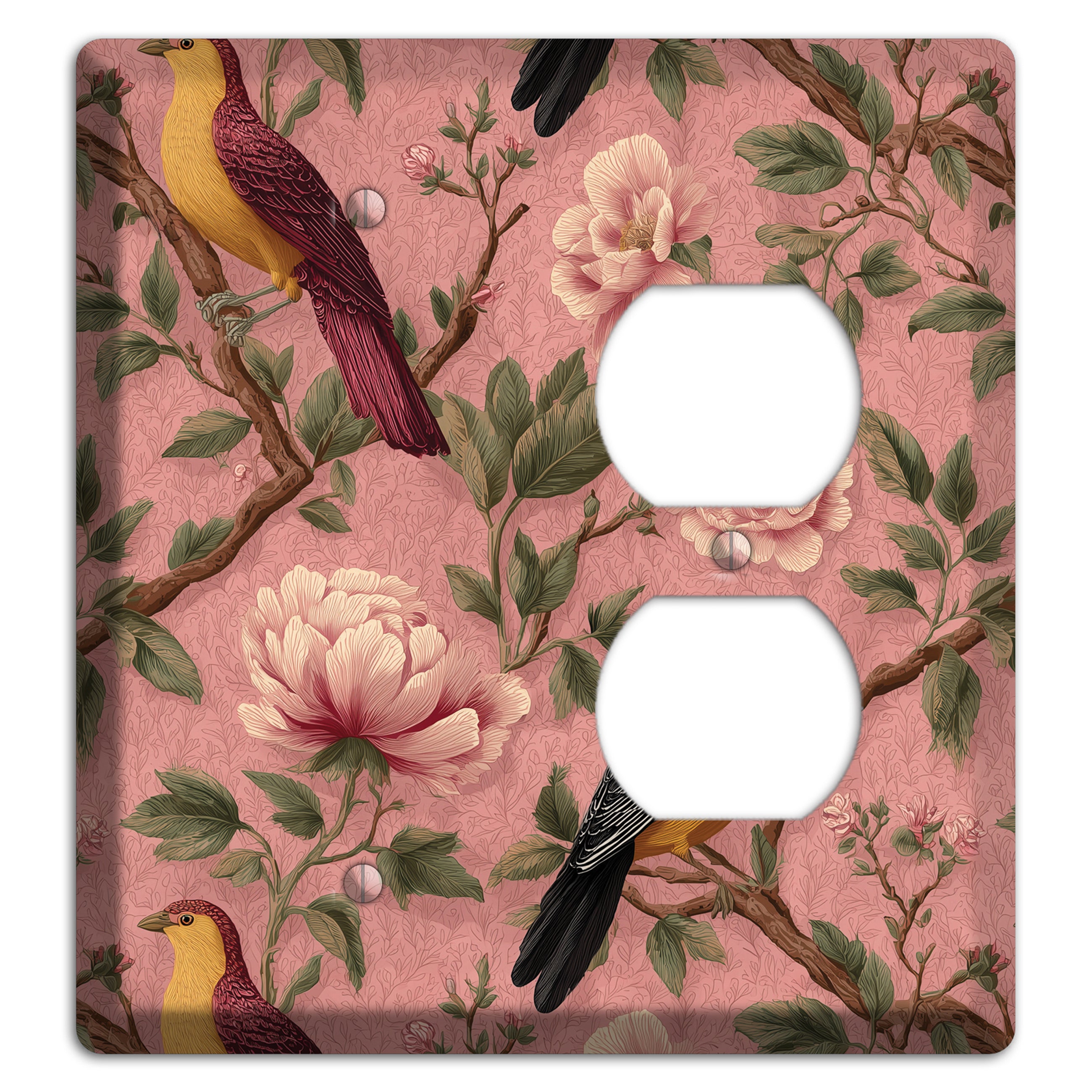 Peony & Perch Blank / Duplex Wallplate