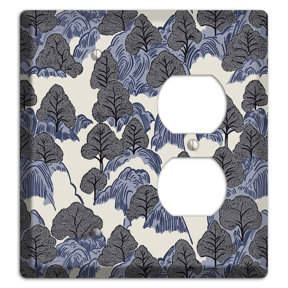 Thousand Pines Blank / Duplex Wallplate