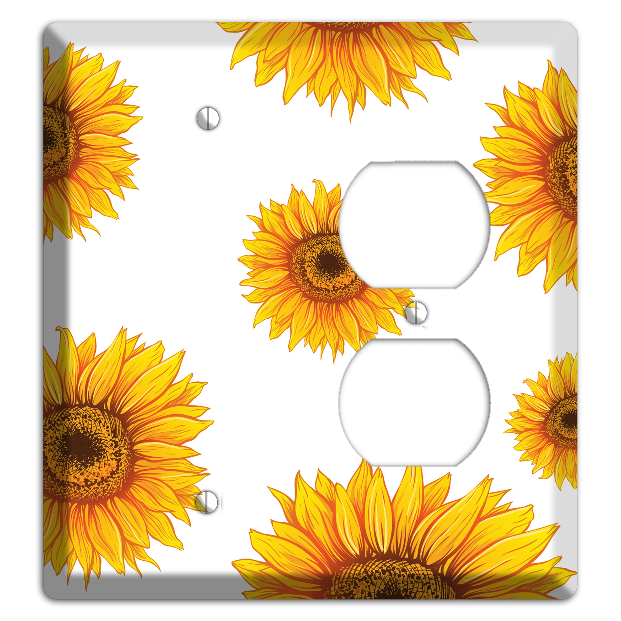Solar Bloom Scatter Blank / Duplex Wallplate
