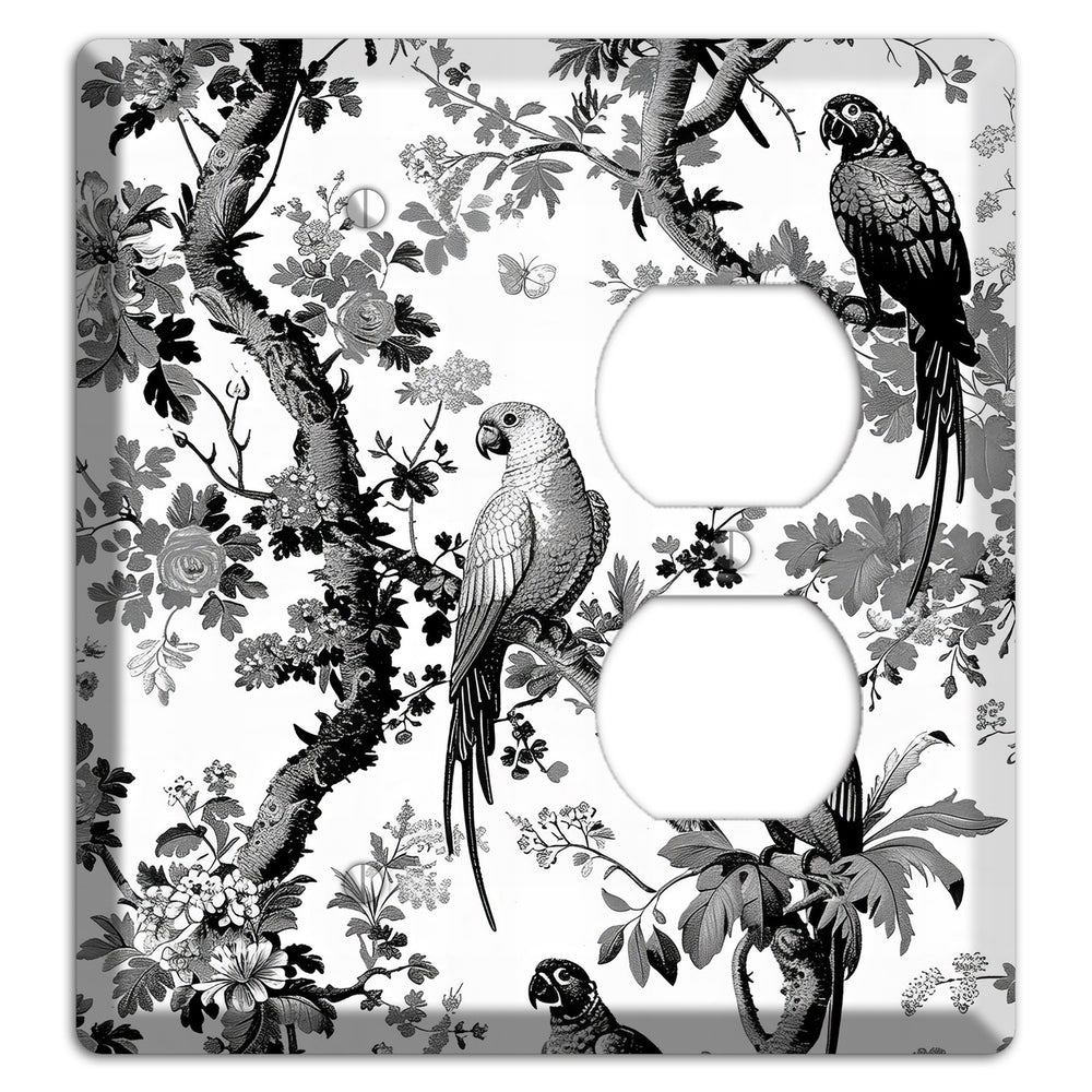 Parlor of Parrots Blank / Duplex Wallplate