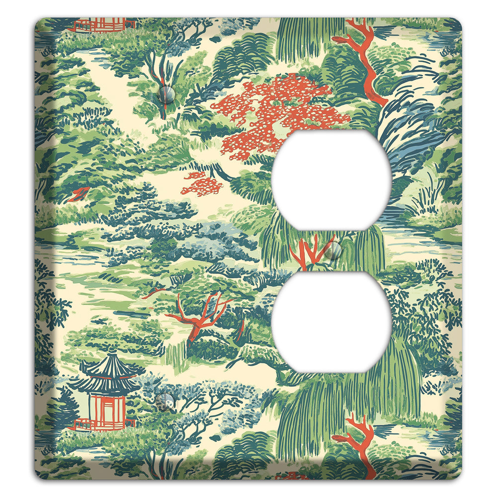 Pavilion & Willow Blank / Duplex Wallplate