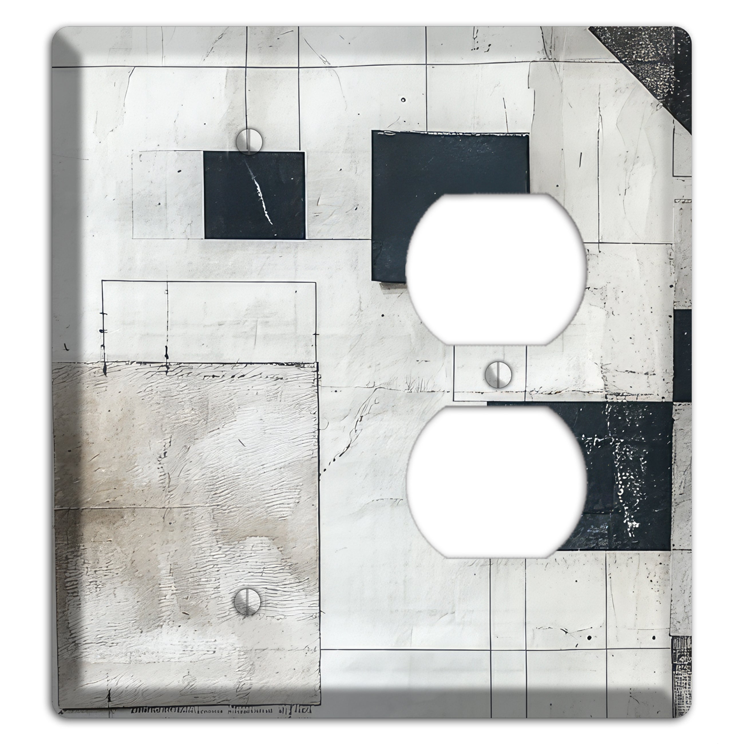 Ledger & Silence Blank / Duplex Wallplate