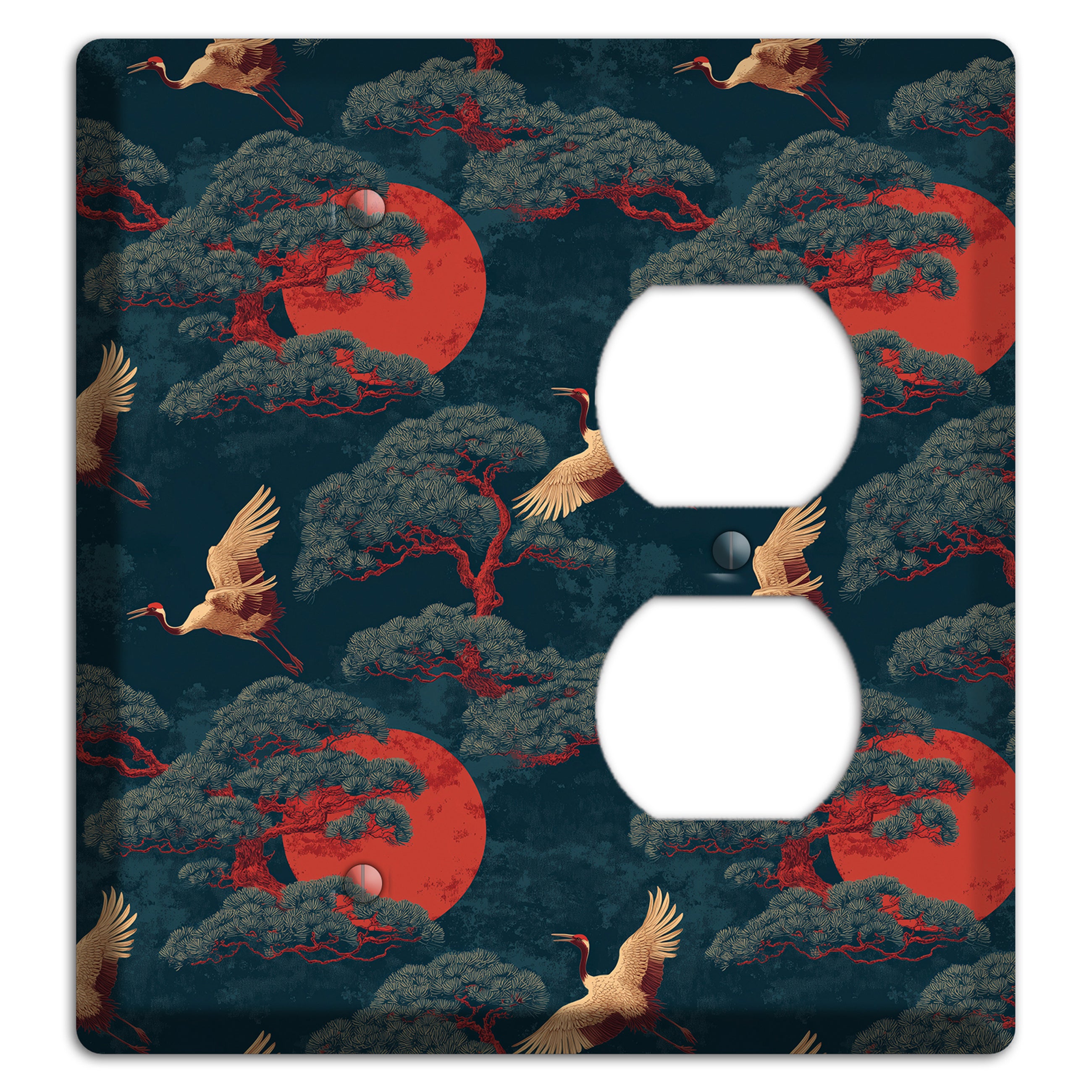 Vermillion Moon Ascent Blank / Duplex Wallplate