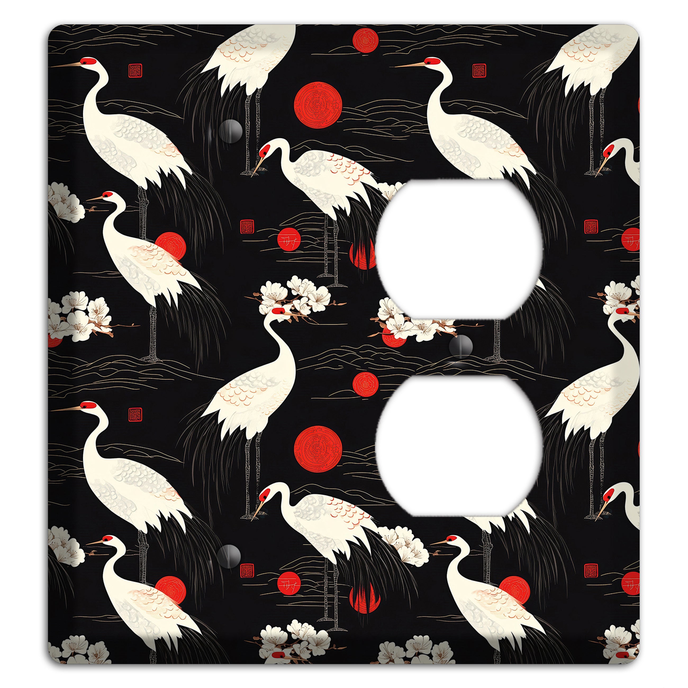 Obsidian Sun Vigil Blank / Duplex Wallplate