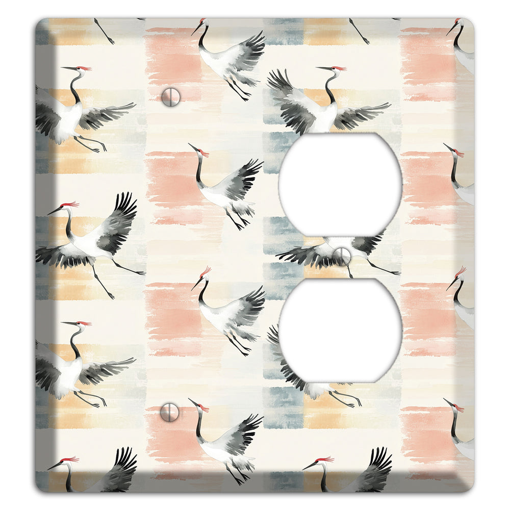 Blush Patchwork Flight Blank / Duplex Wallplate