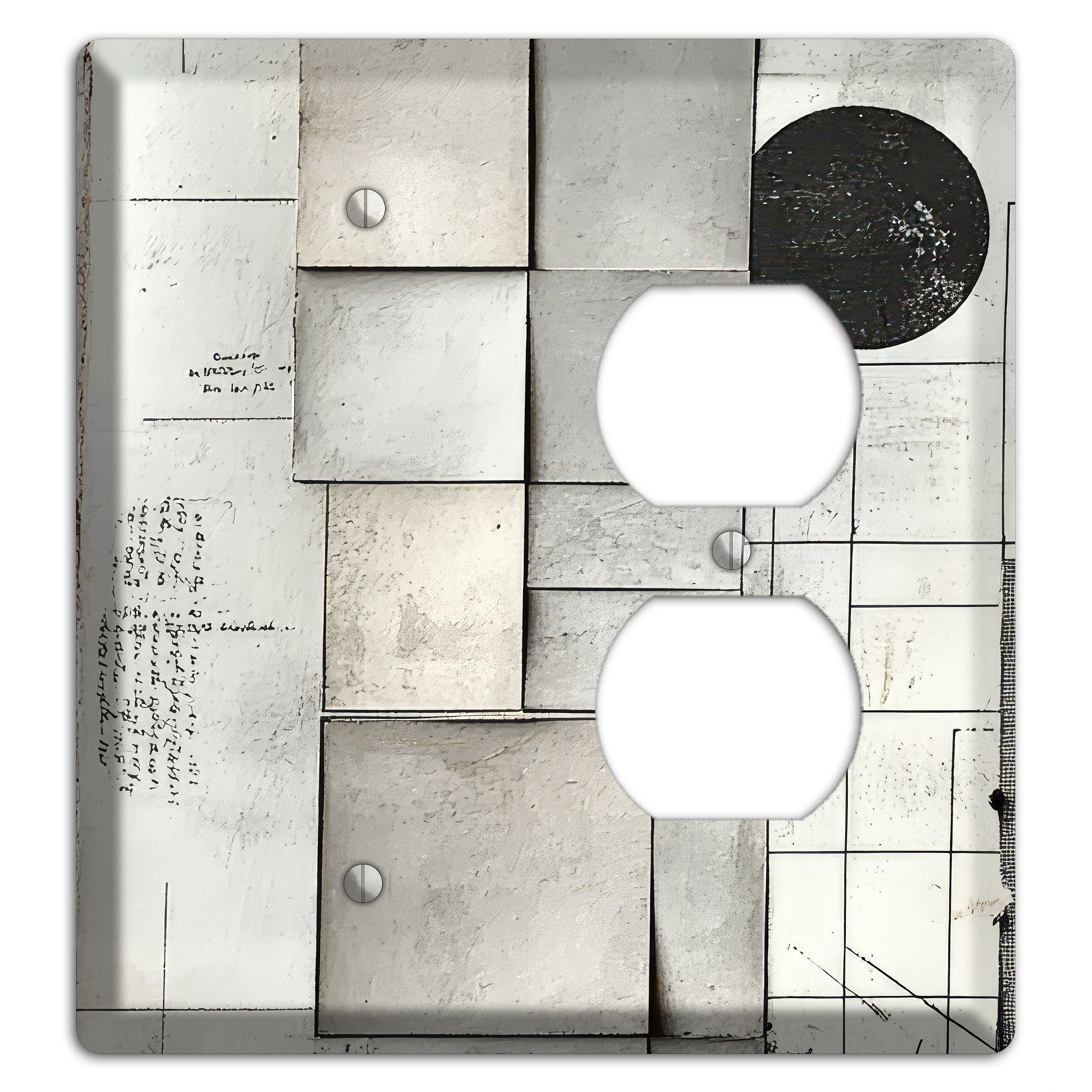Cartographer's Quiet Ruin Blank / Duplex Wallplate
