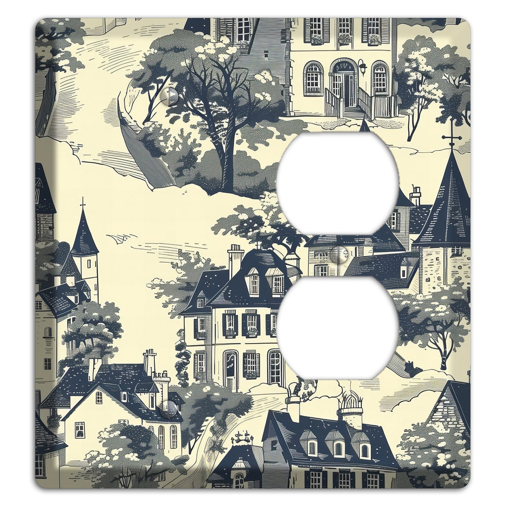 Village on the Hill Blank / Duplex Wallplate