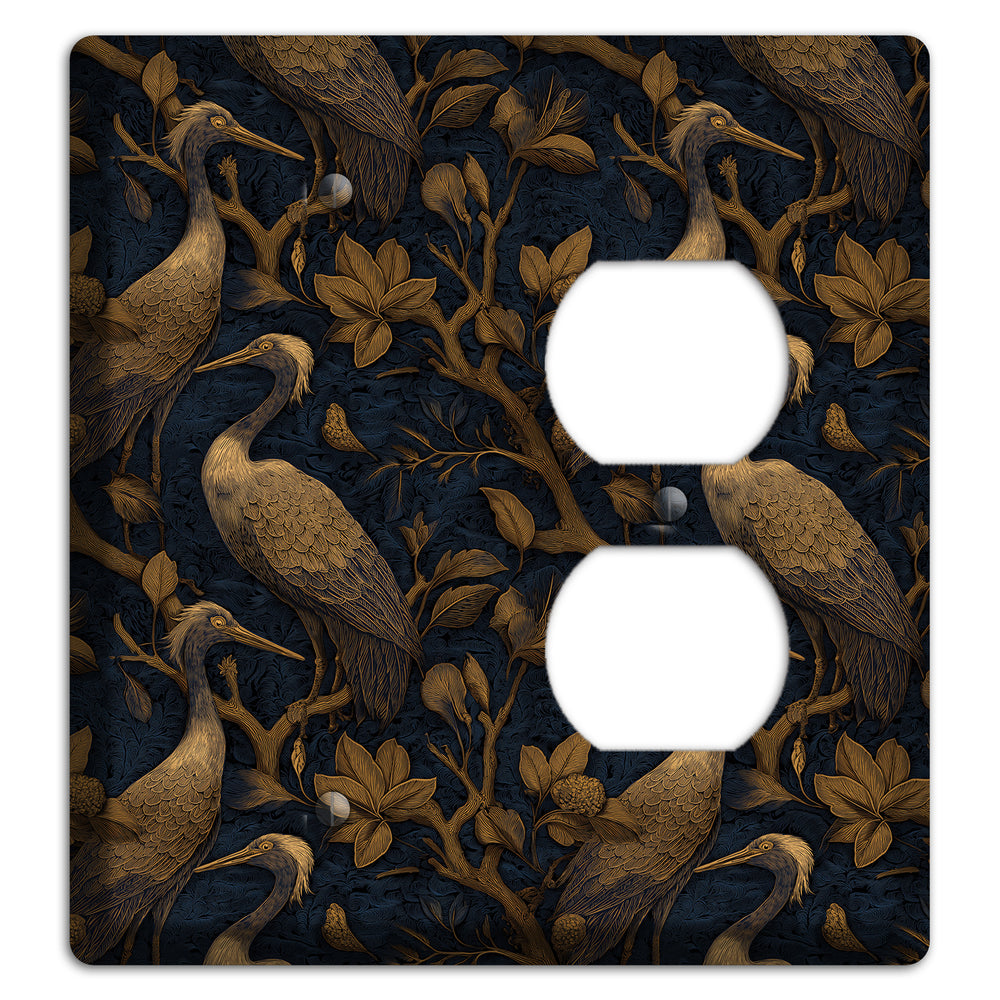 Gilded Heron Dusk Blank / Duplex Wallplate