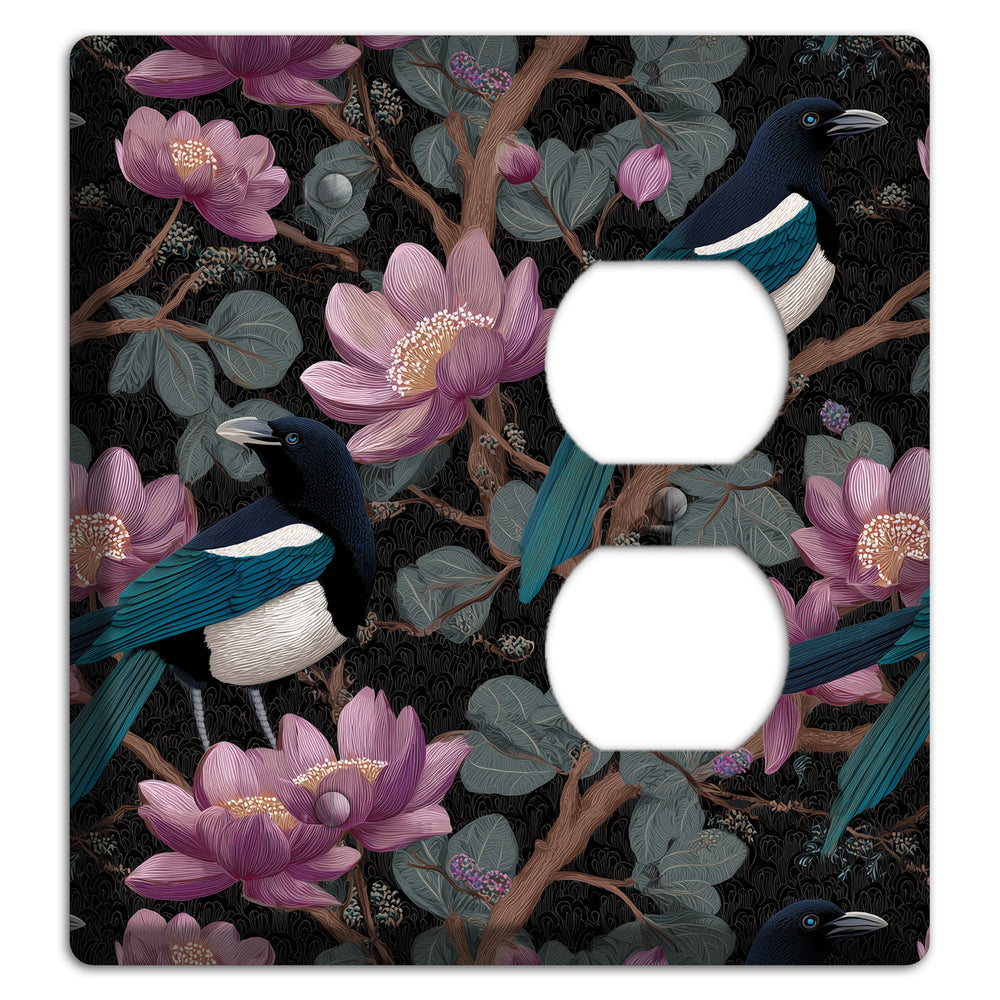 Magpie Moon Garden Blank / Duplex Wallplate