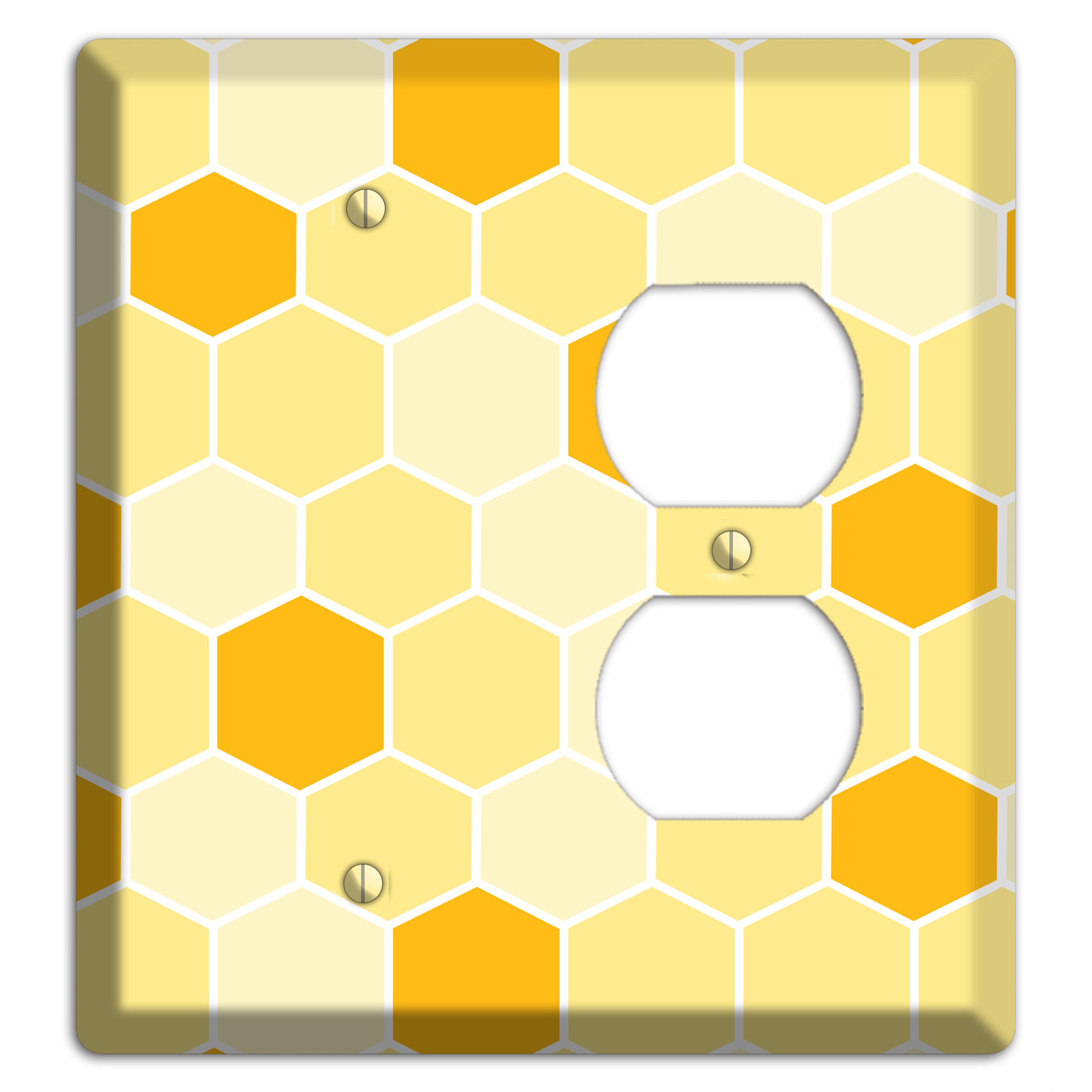 Honeycomb Harvest Blank / Duplex Wallplate