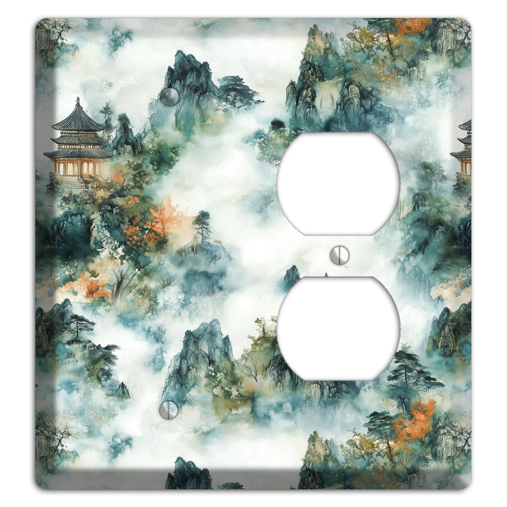 Pavilions in the Mist Blank / Duplex Wallplate
