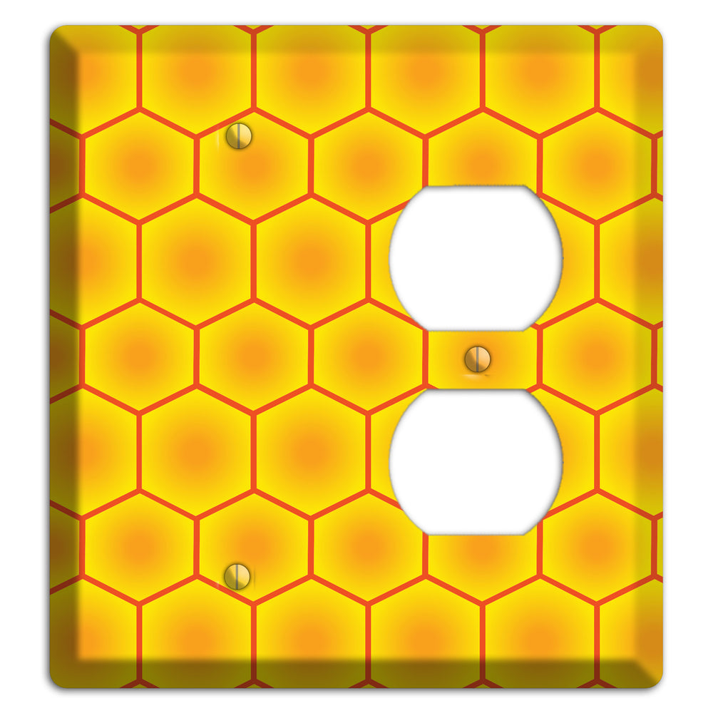 Golden Vault Cells Blank / Duplex Wallplate