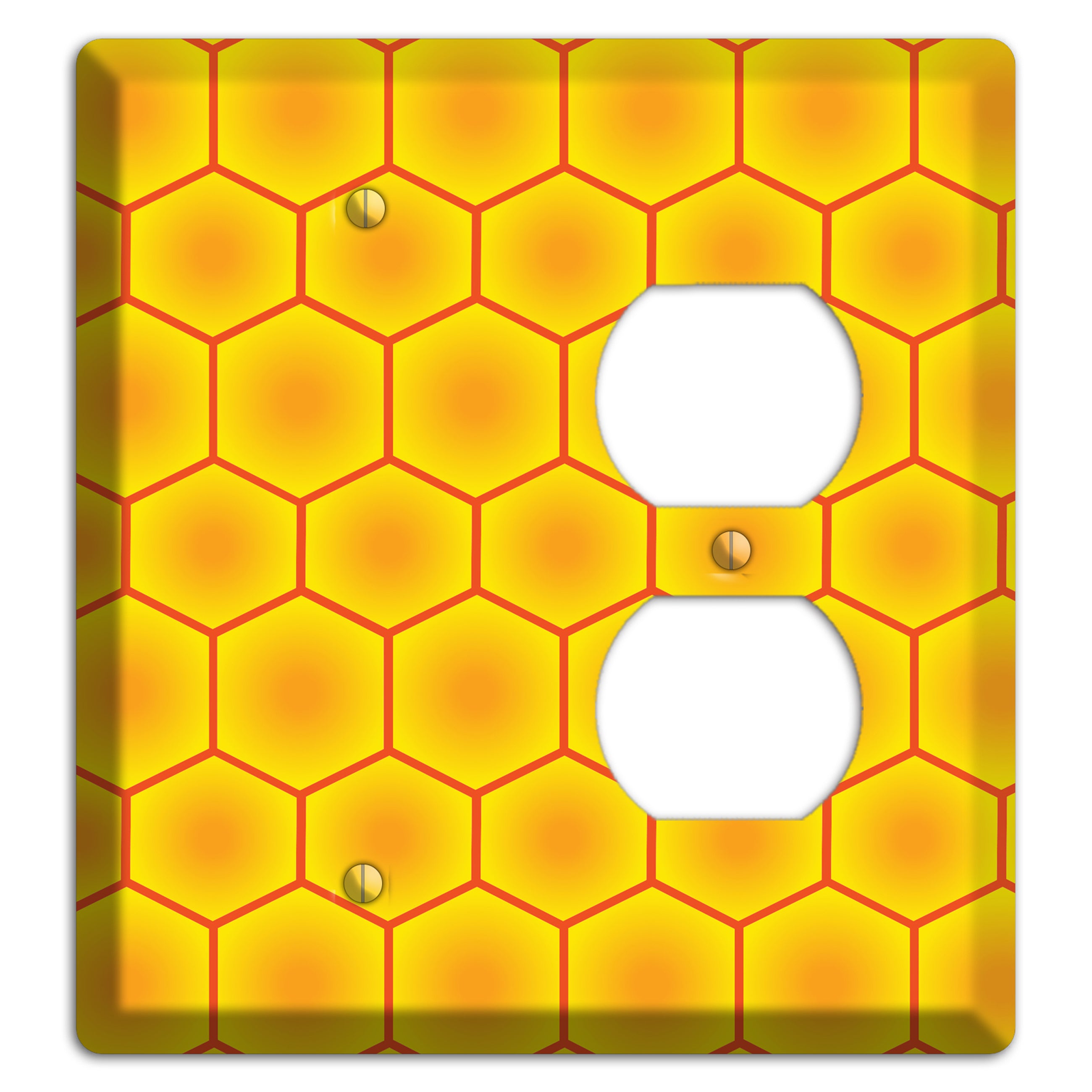 Golden Vault Cells Blank / Duplex Wallplate