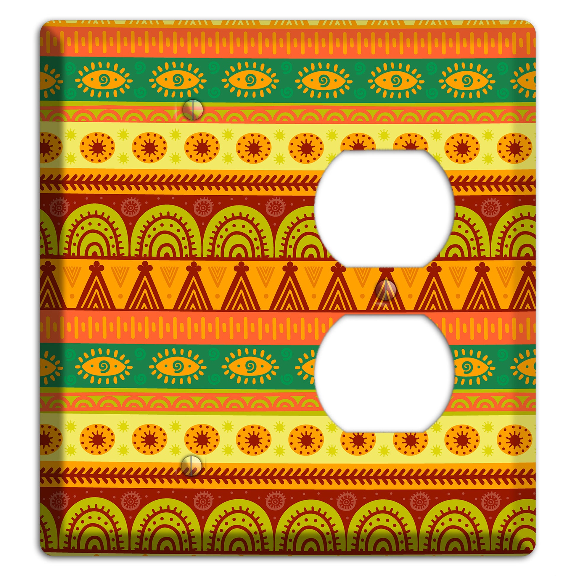 Ethnic Harmony Blank / Duplex Wallplate