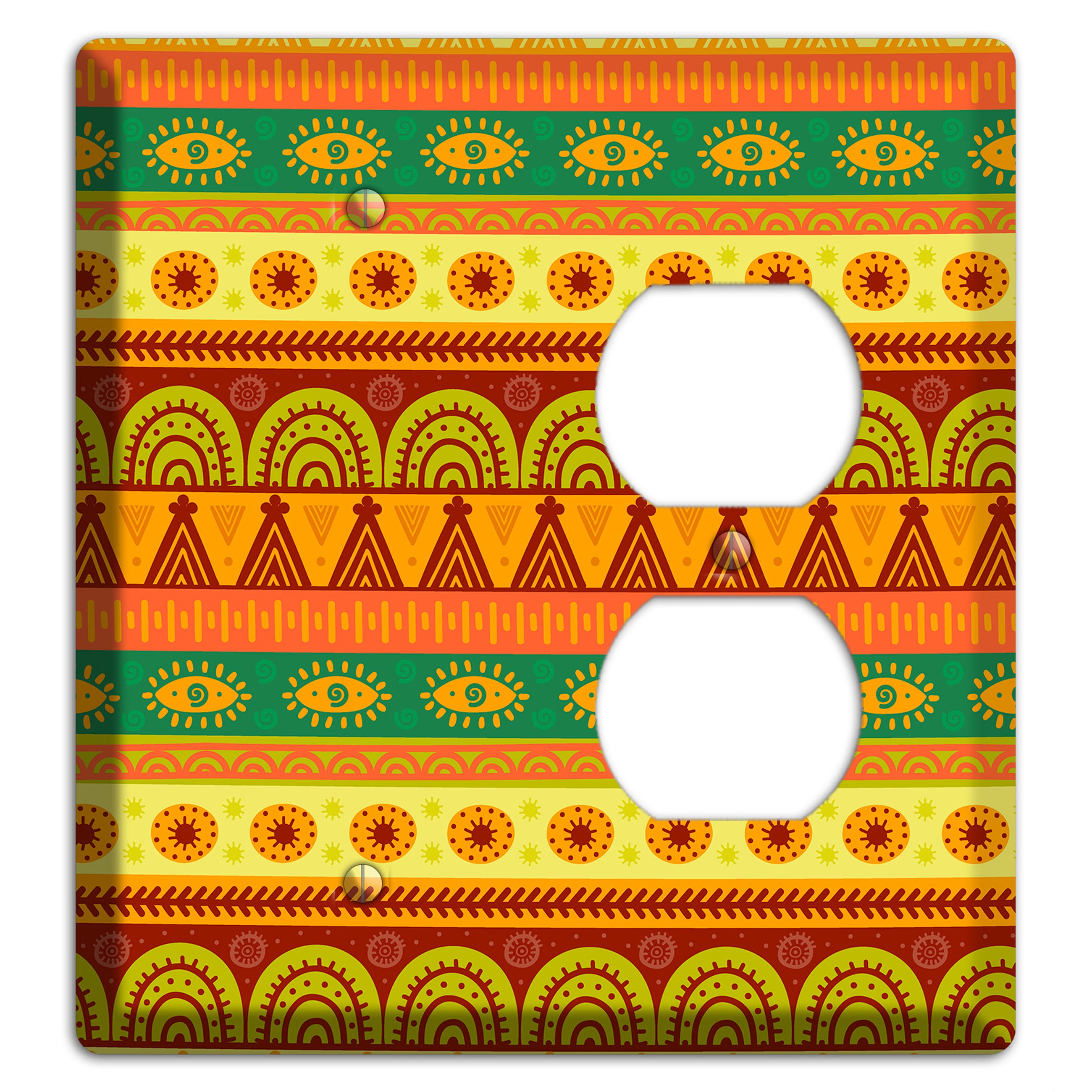 Ethnic Harmony Blank / Duplex Wallplate