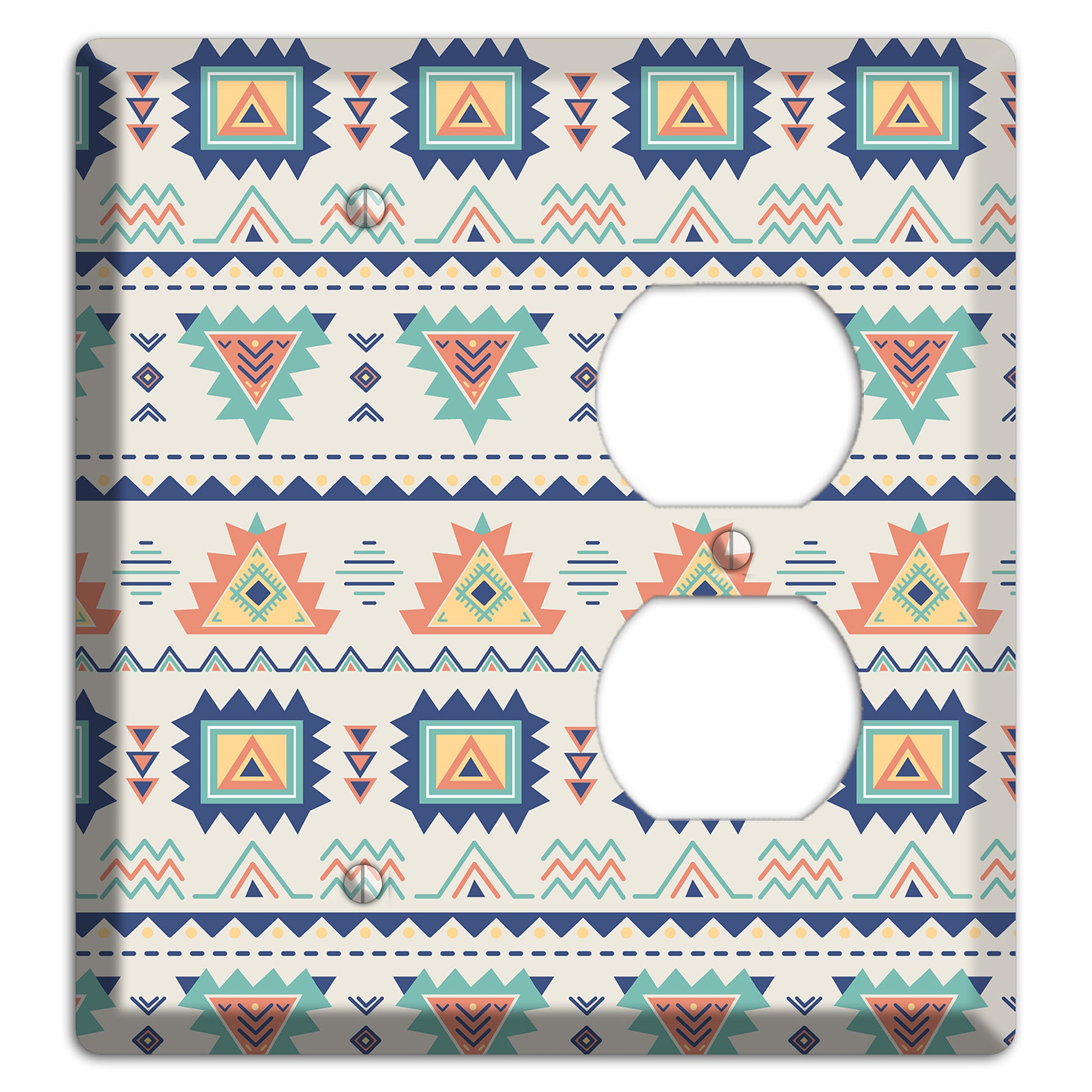 Desert Geometry Blank / Duplex Wallplate