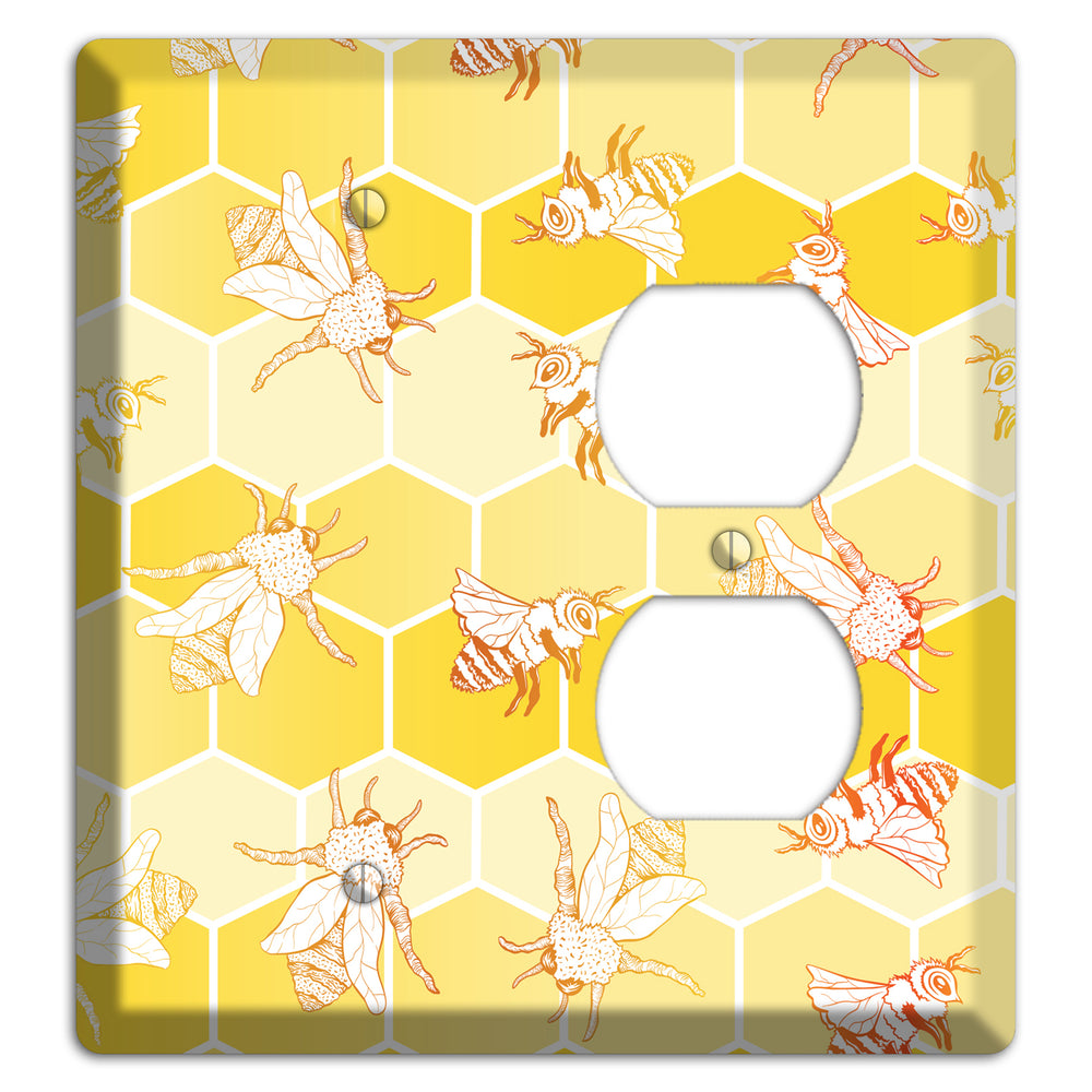 Hive & Flutter Blank / Duplex Wallplate