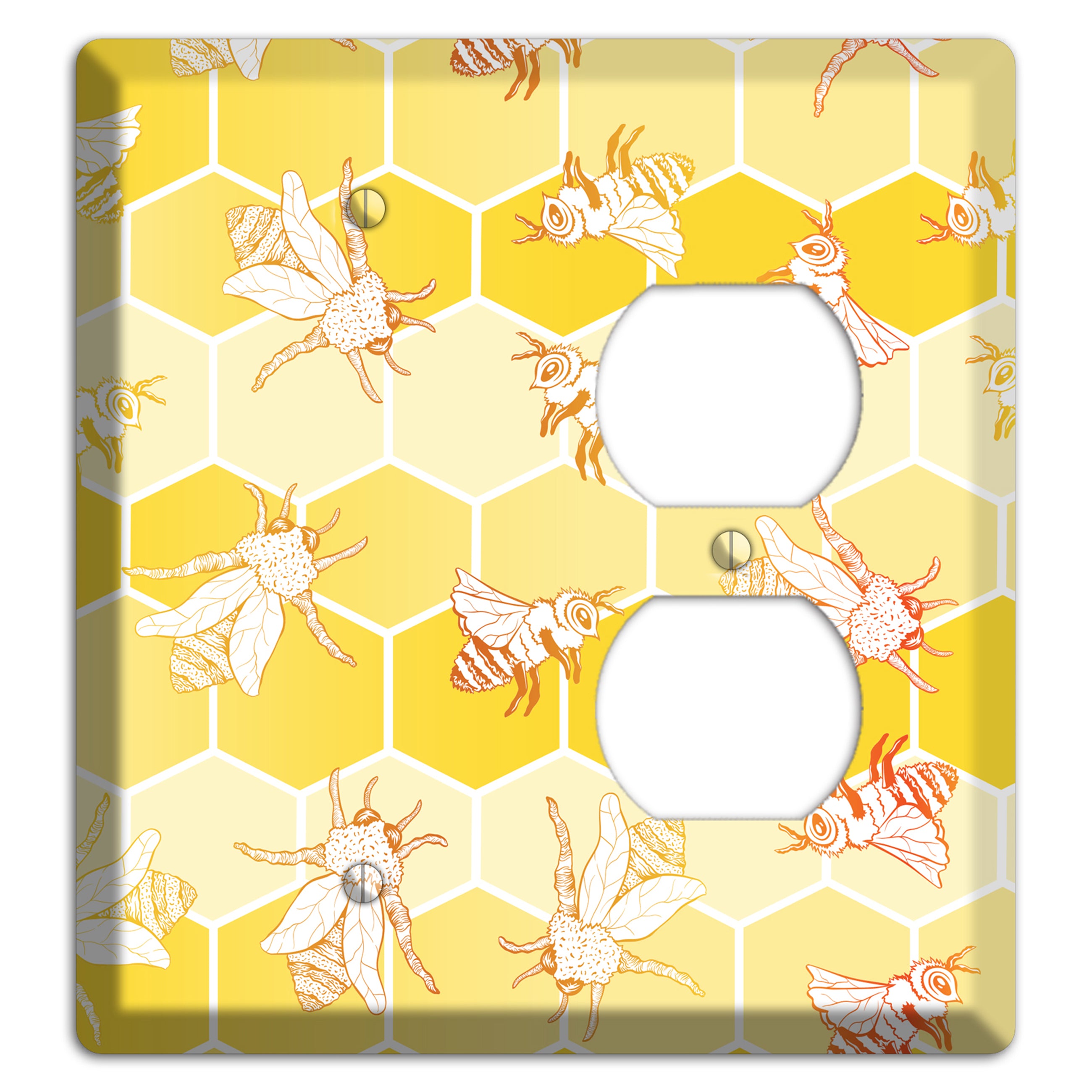 Hive & Flutter Blank / Duplex Wallplate