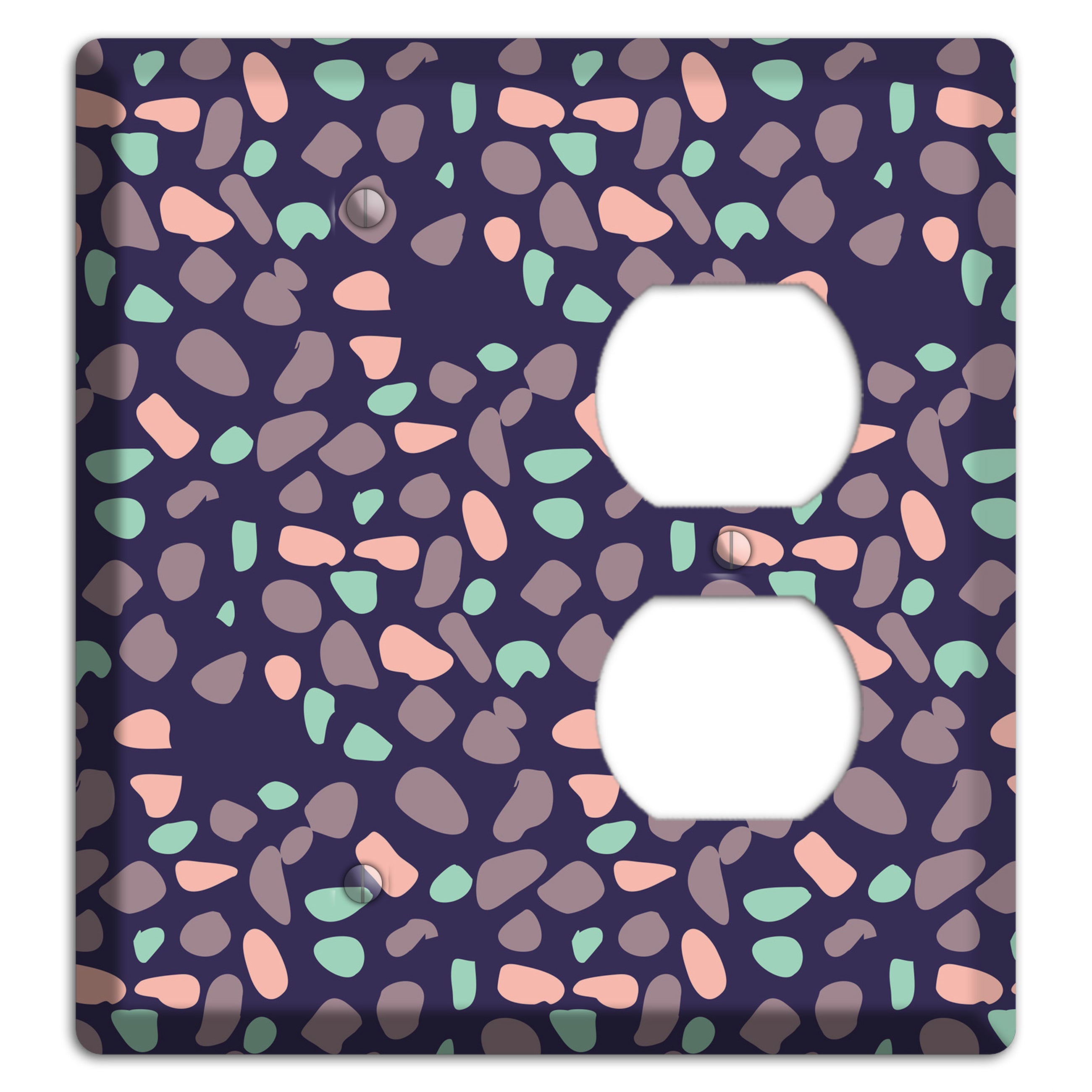 Cosmic Sprinkle Blank / Duplex Wallplate