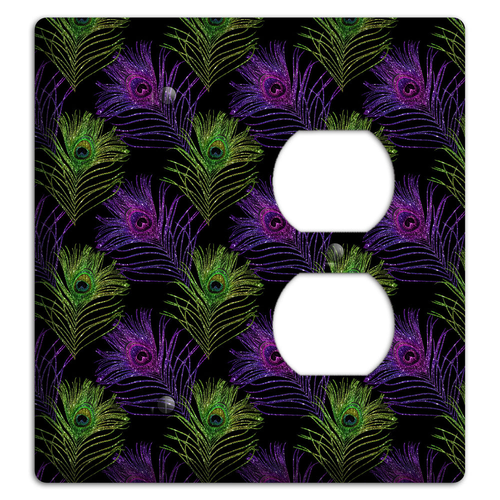 Feathers of the F√™te Blank / Duplex Wallplate