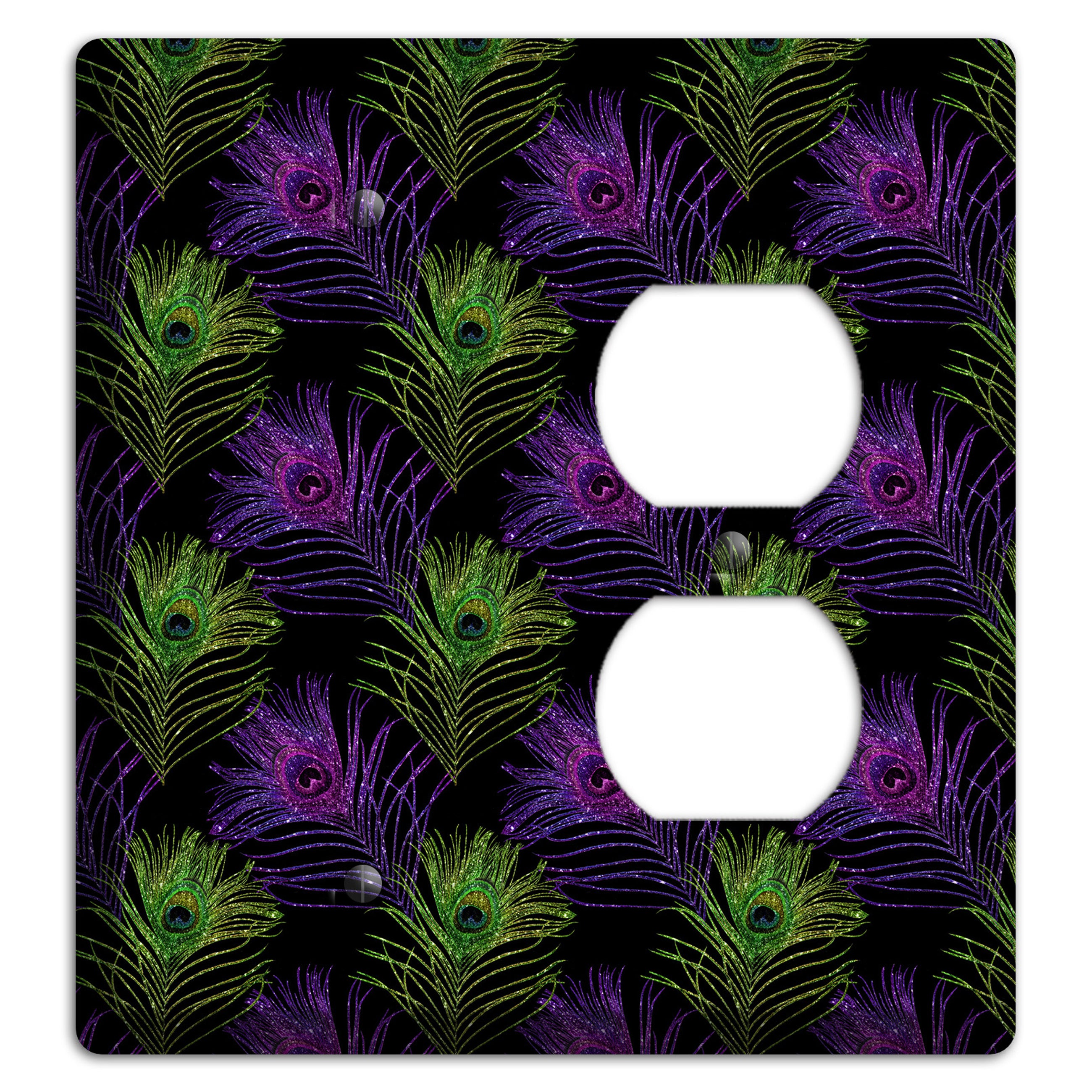 Feathers of the Fête Blank / Duplex Wallplate