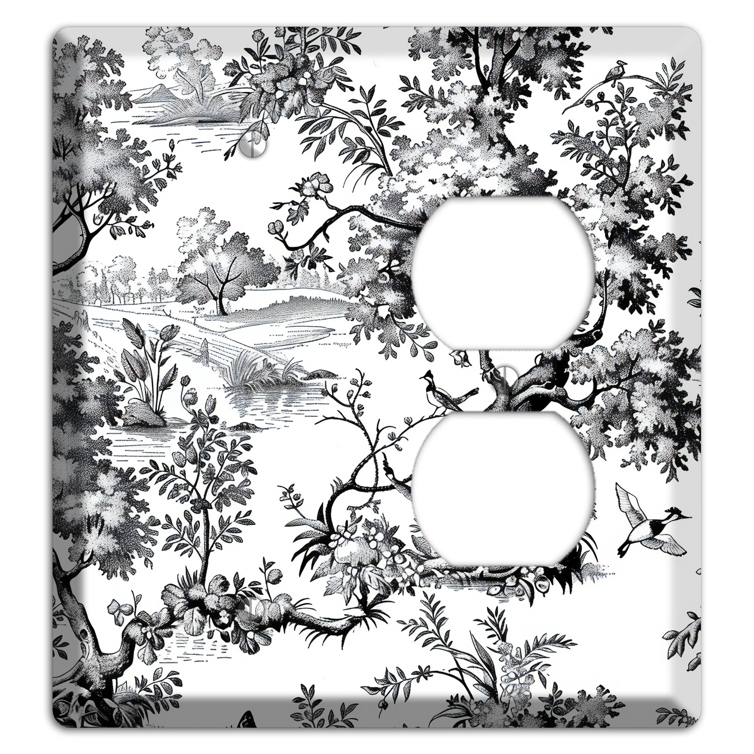 Pastoral Ink Reverie Blank / Duplex Wallplate
