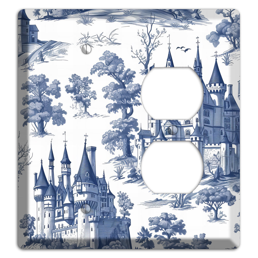 Fortress & Fog Blank / Duplex Wallplate