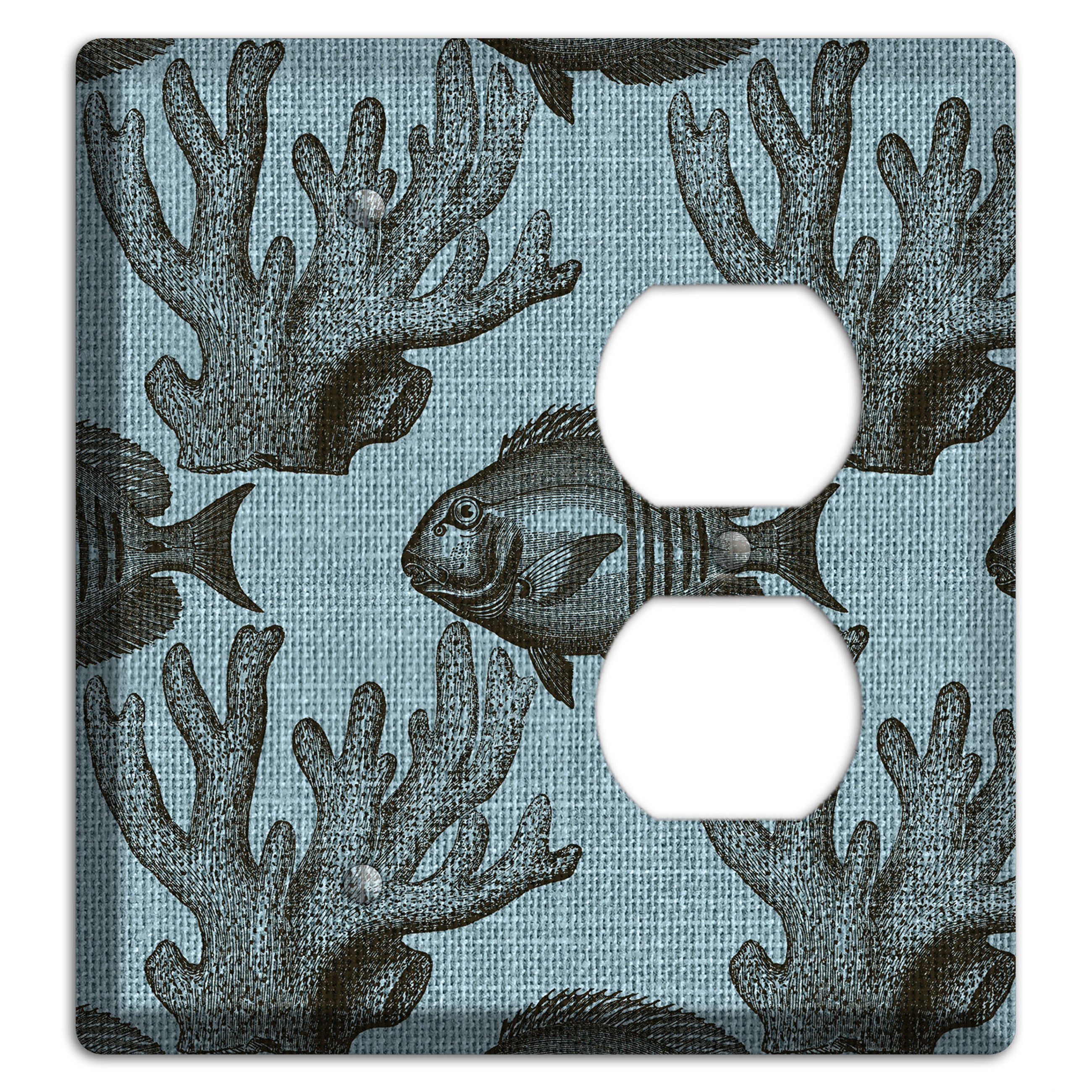 Reef Encounter Blank / Duplex Wallplate