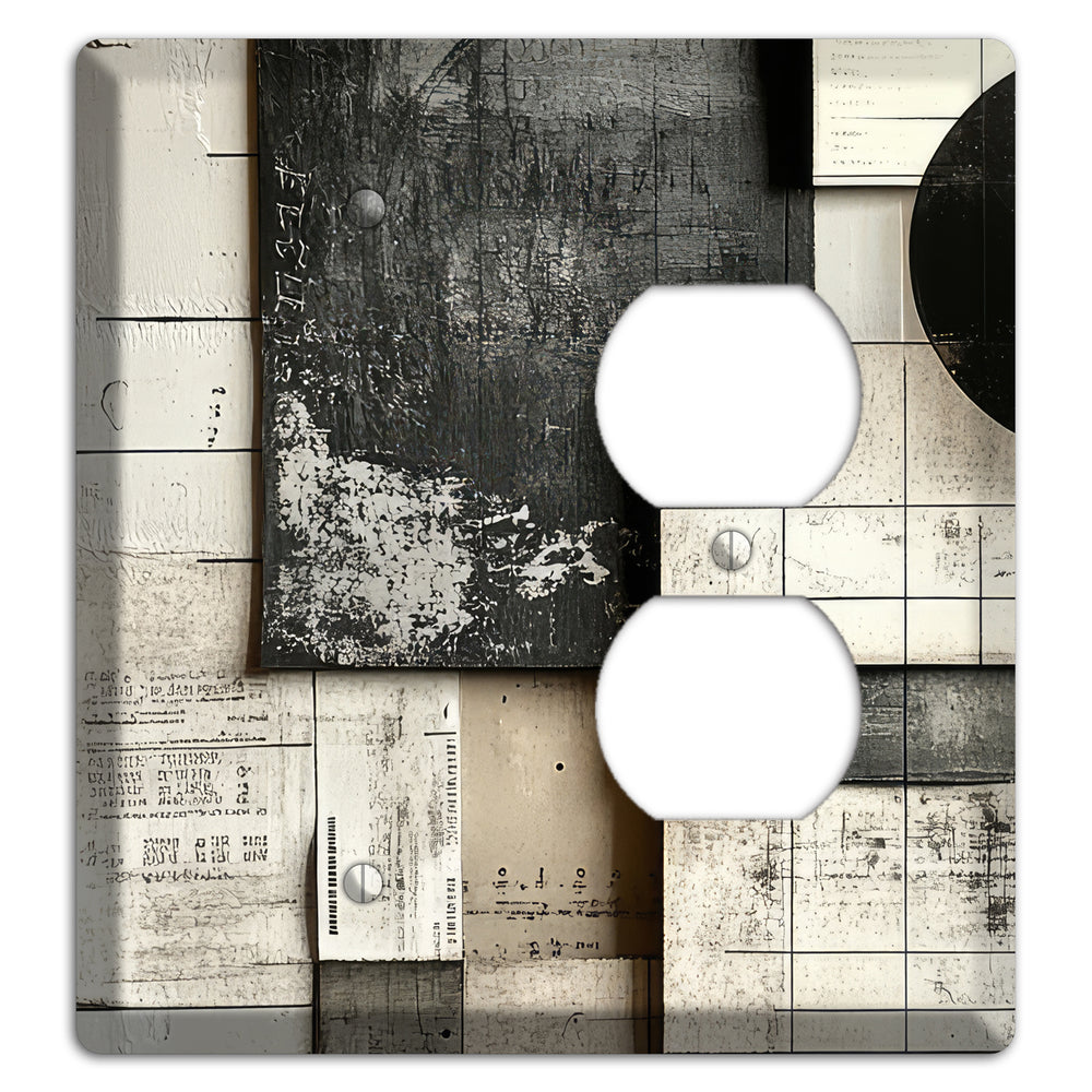 Lunar Grid Archive Blank / Duplex Wallplate