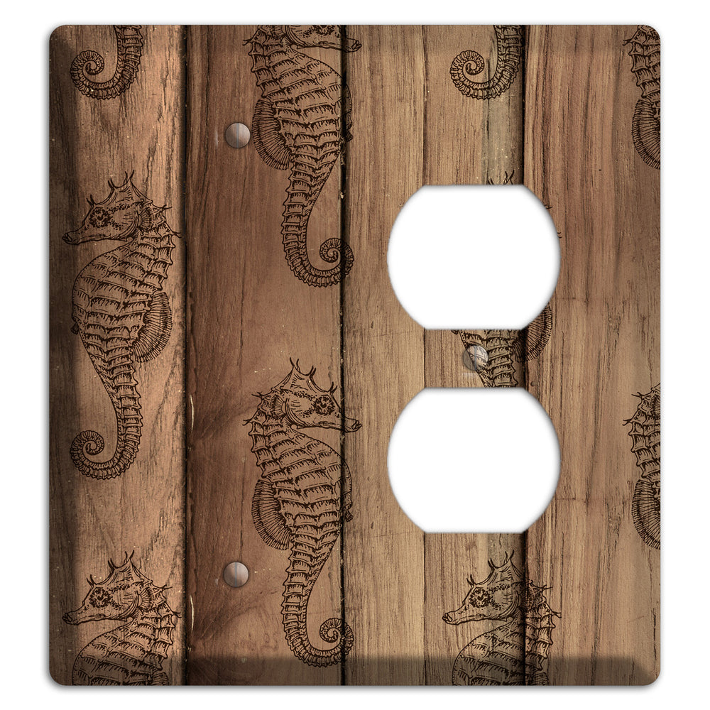 Planktonic Ponies Blank / Duplex Wallplate