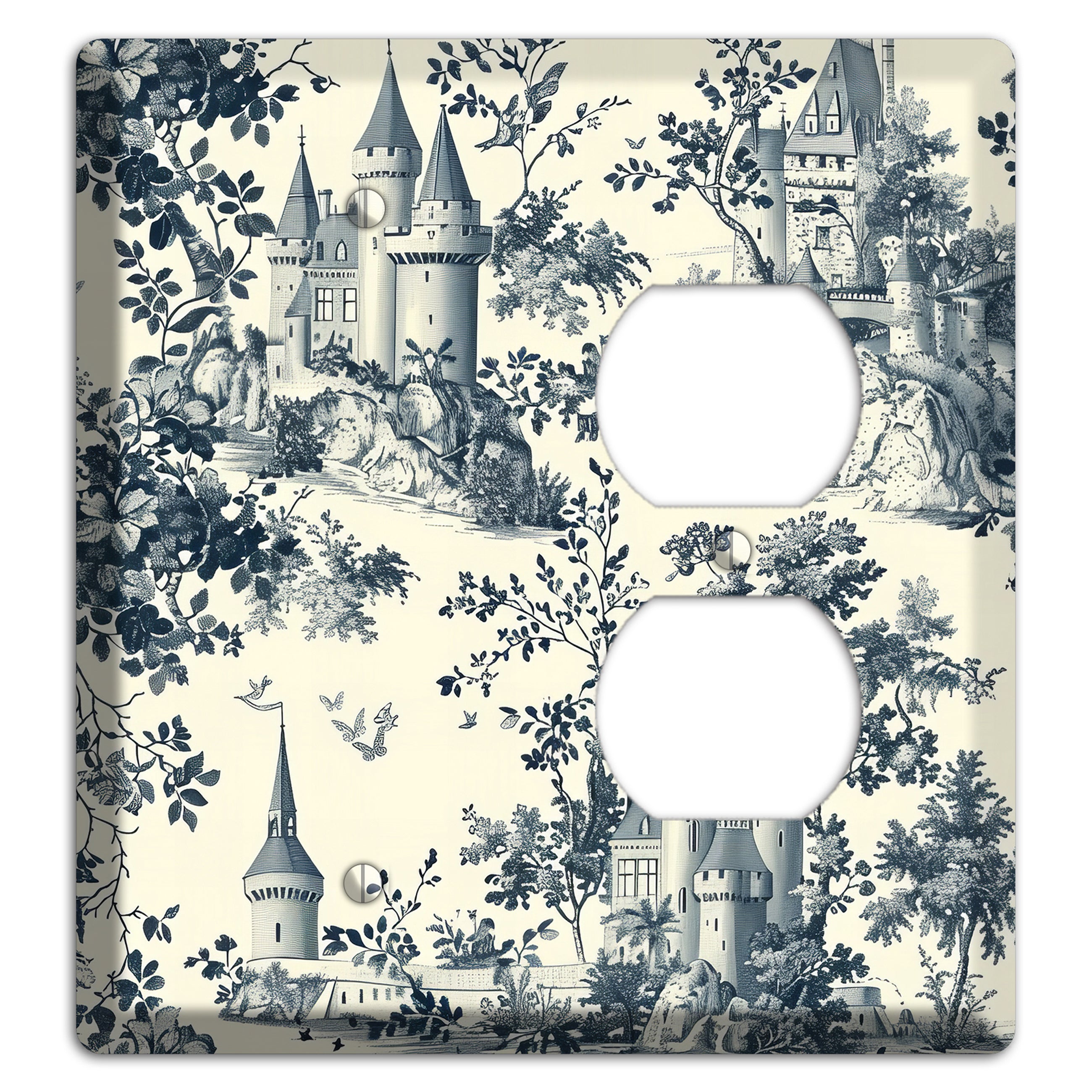 Castle & Crown Blank / Duplex Wallplate