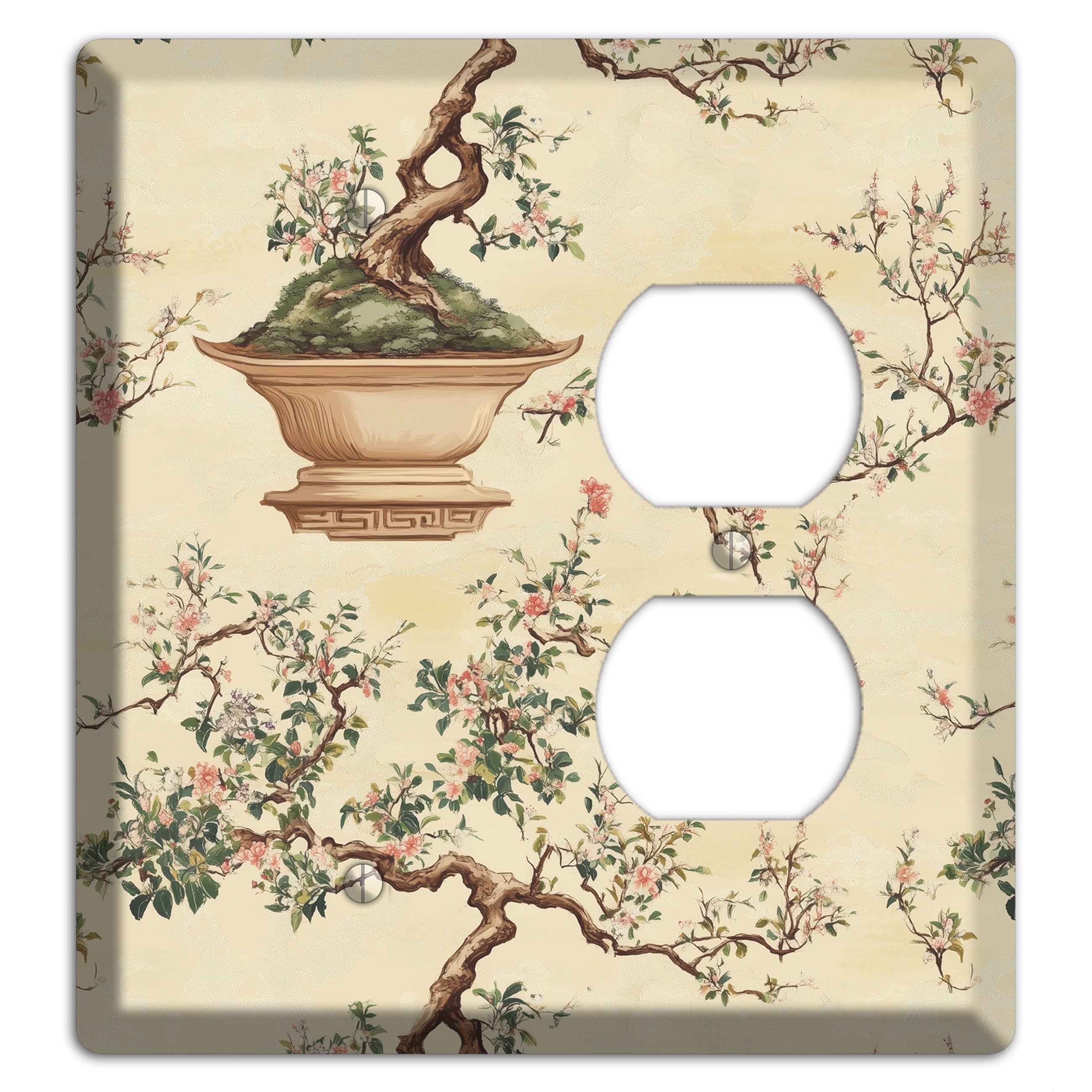 Bonsai & Blossom Blank / Duplex Wallplate