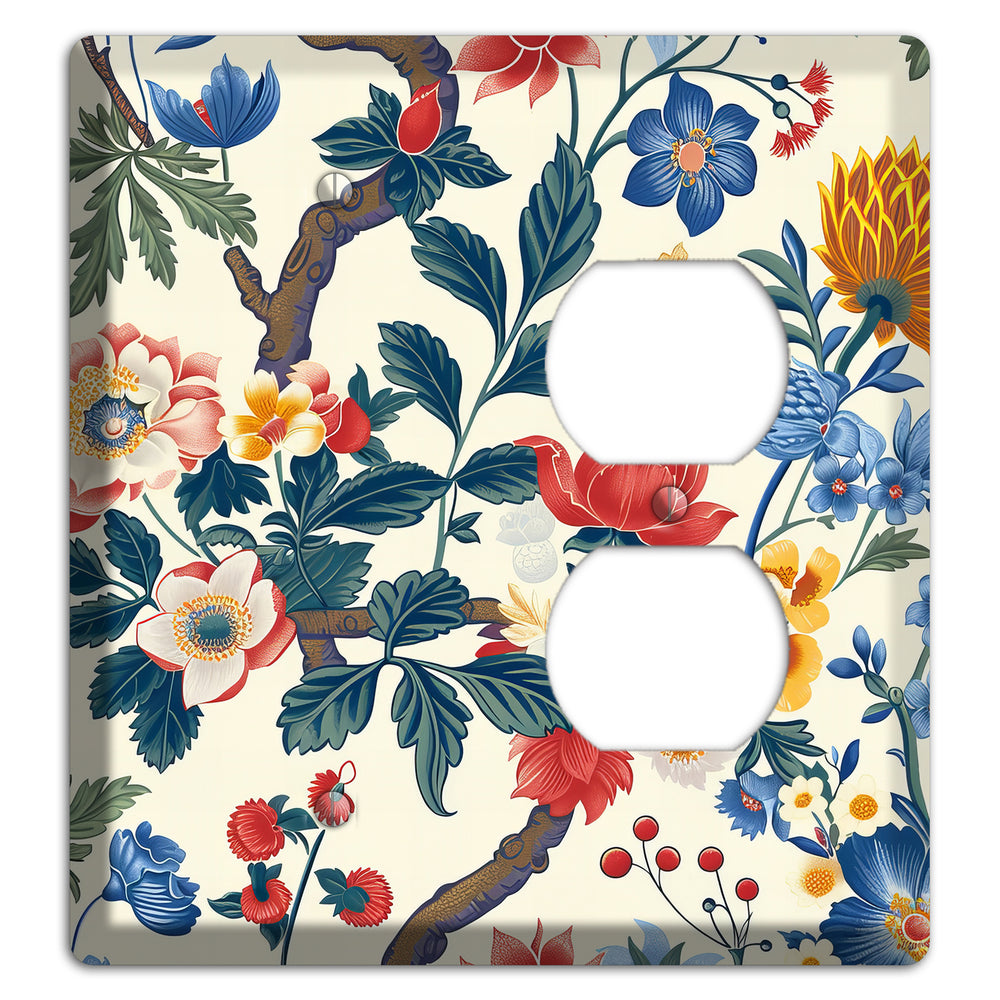 Cottage Garden Reverie Blank / Duplex Wallplate