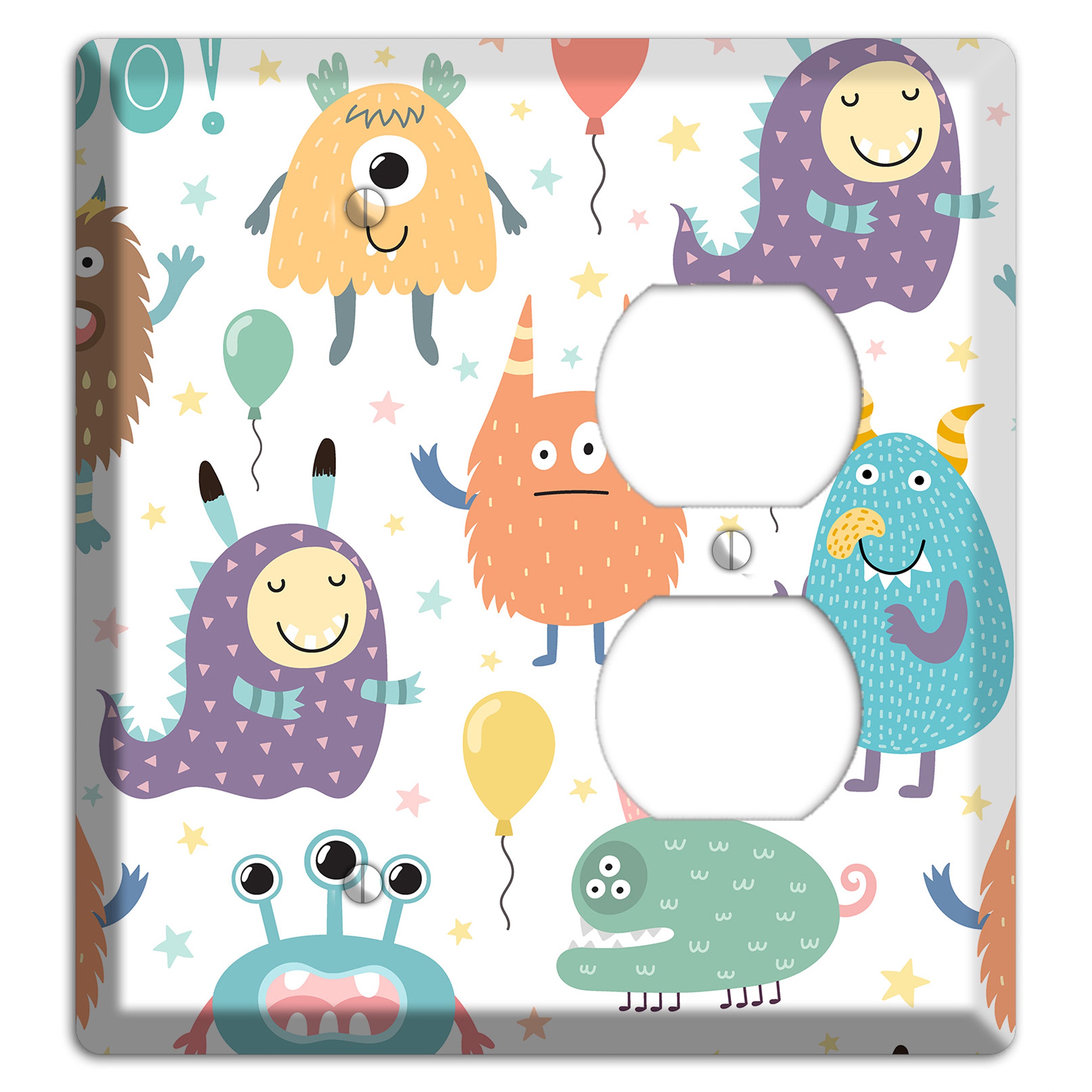 Monster Mash Blank / Duplex Wallplate